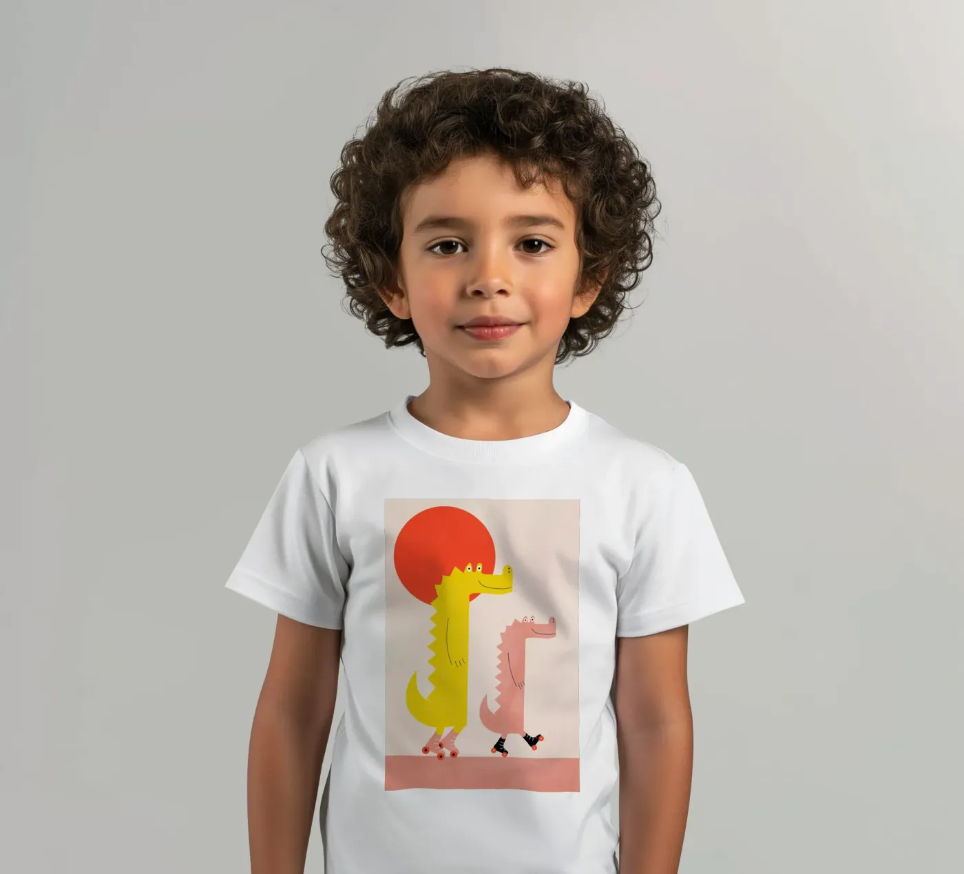 Roller Crocs kinder t-shirt van Little Flourishes