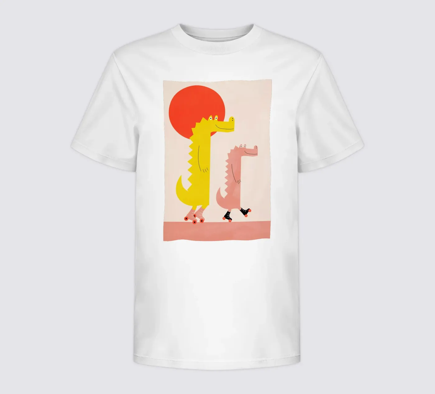 Roller Crocs kinder t-shirt van Little Flourishes
