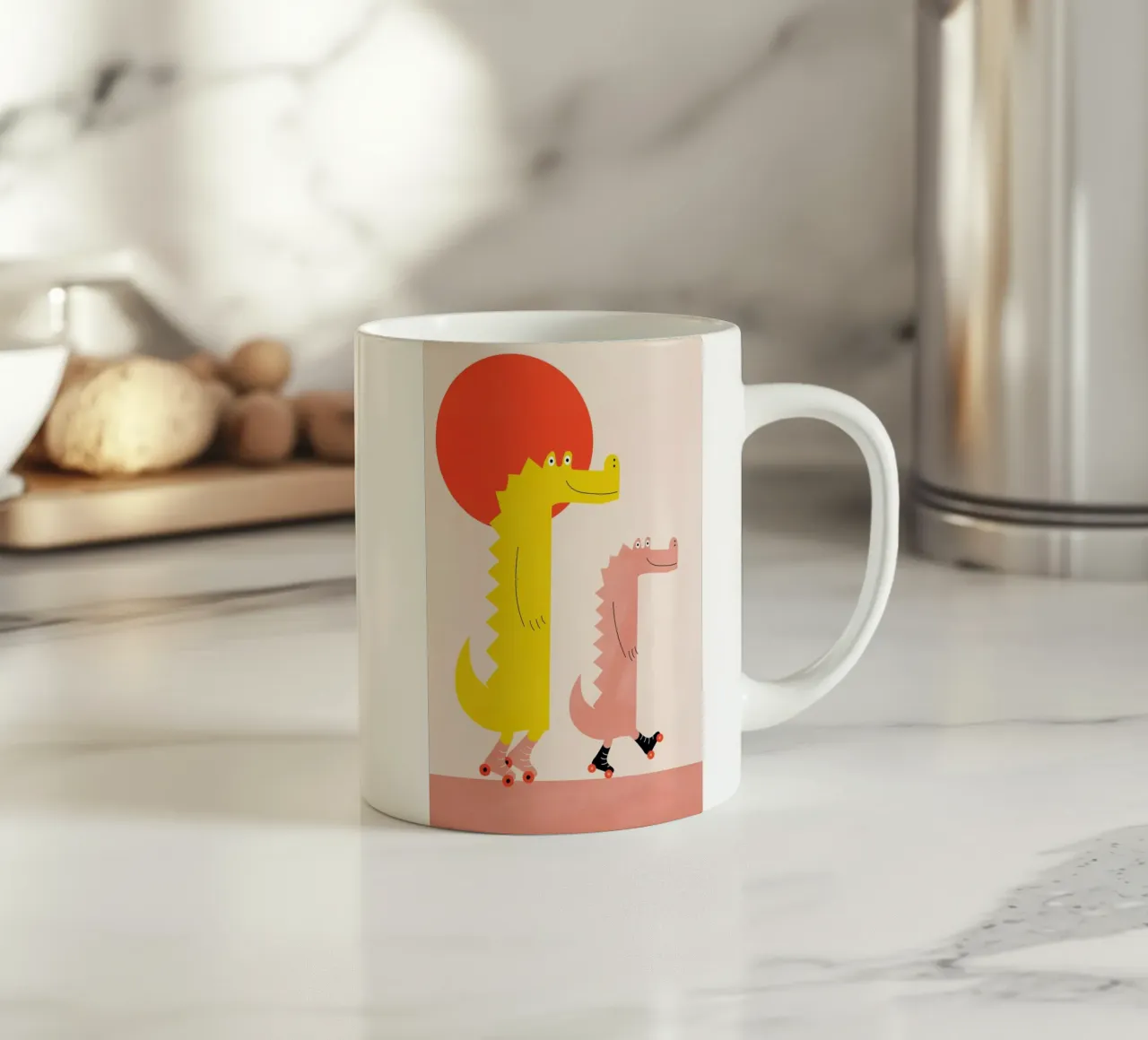 Roller Crocs tazza in ceramica da Little Flourishes