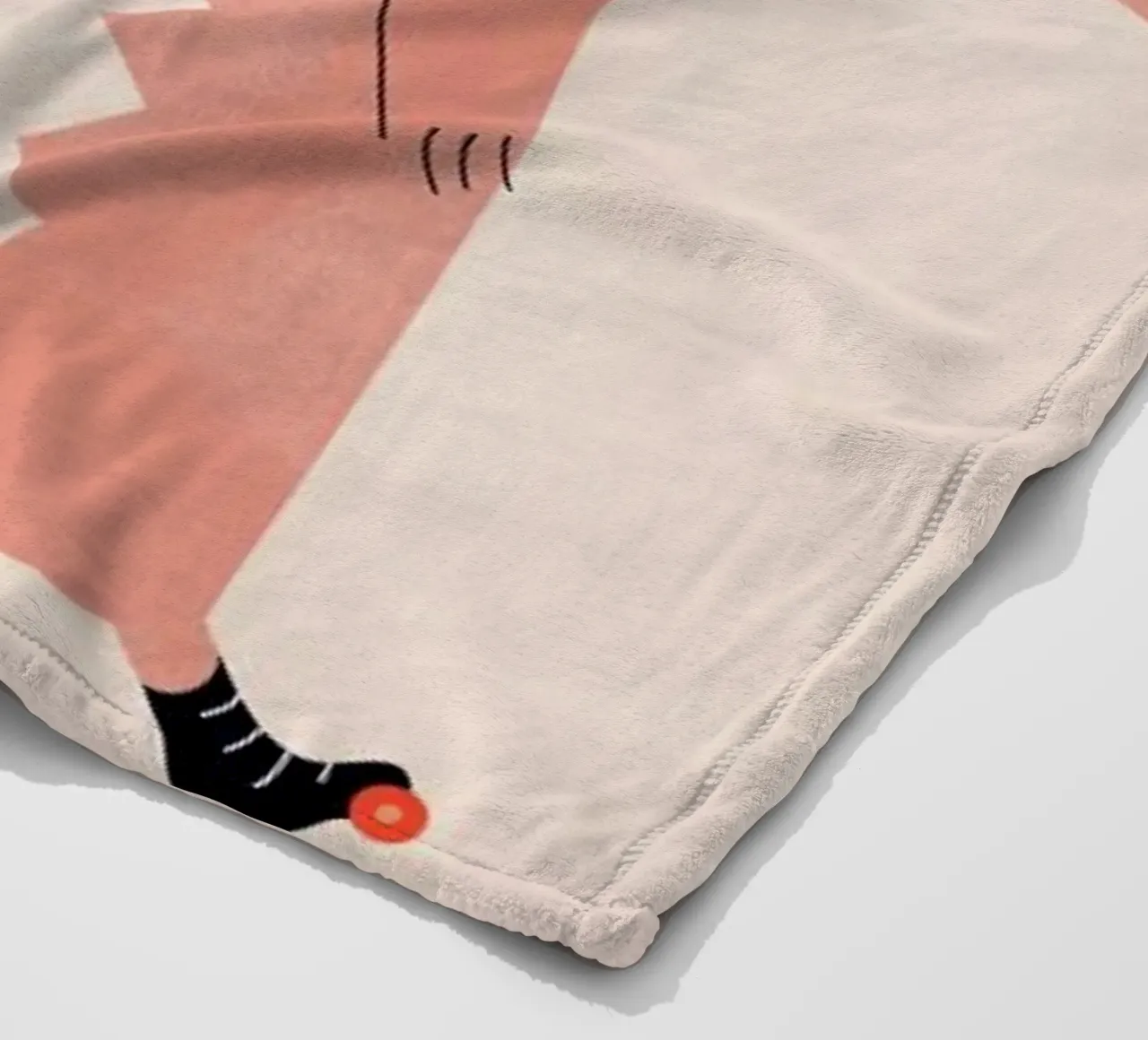 Roller Crocs fleecedeken van Little Flourishes