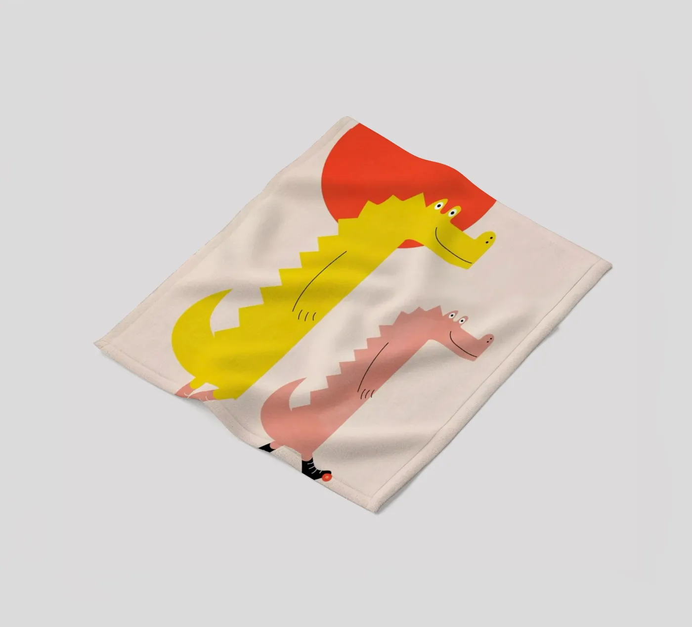 Roller Crocs Fleecedecke von Little Flourishes