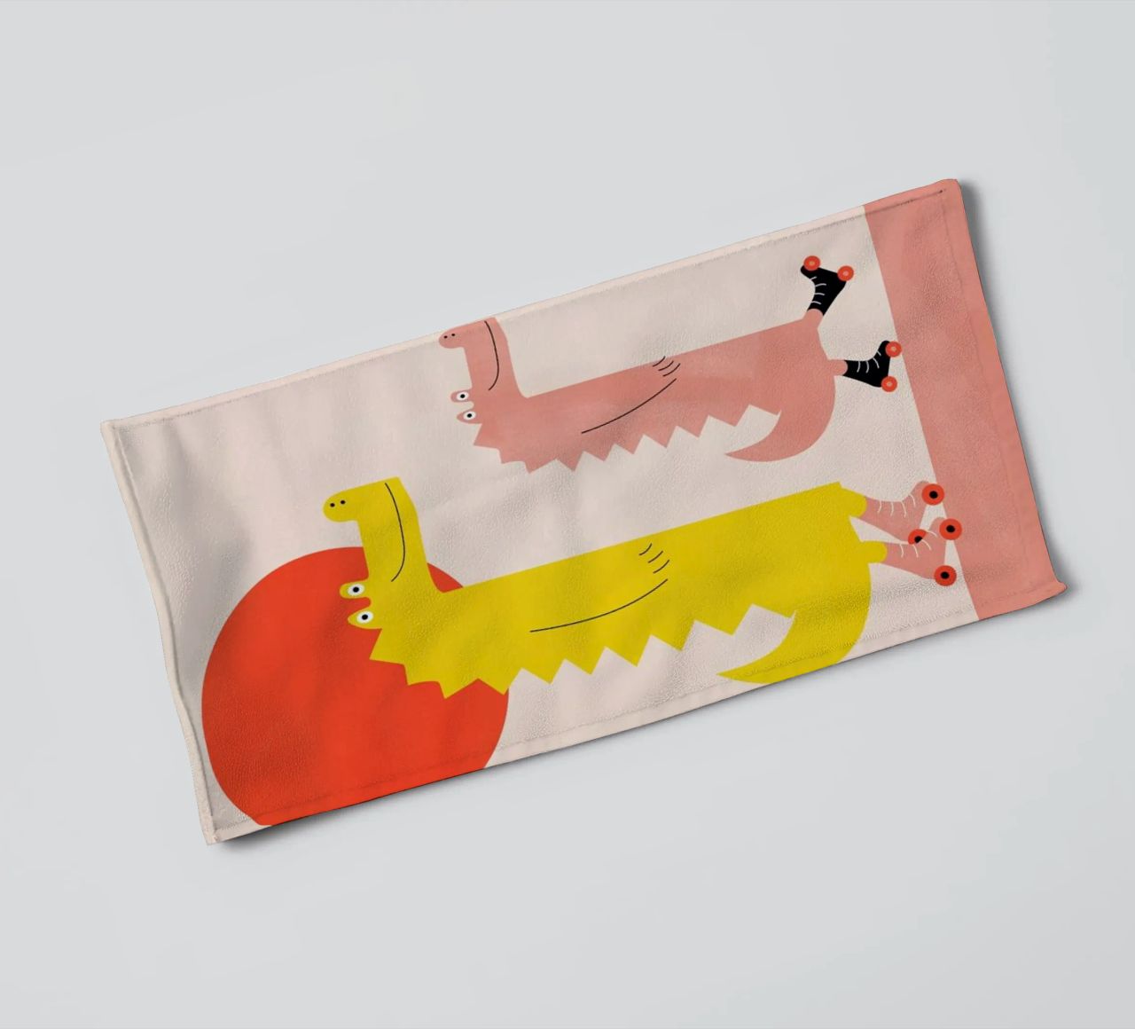 Roller Crocs towel by Little Flourishes