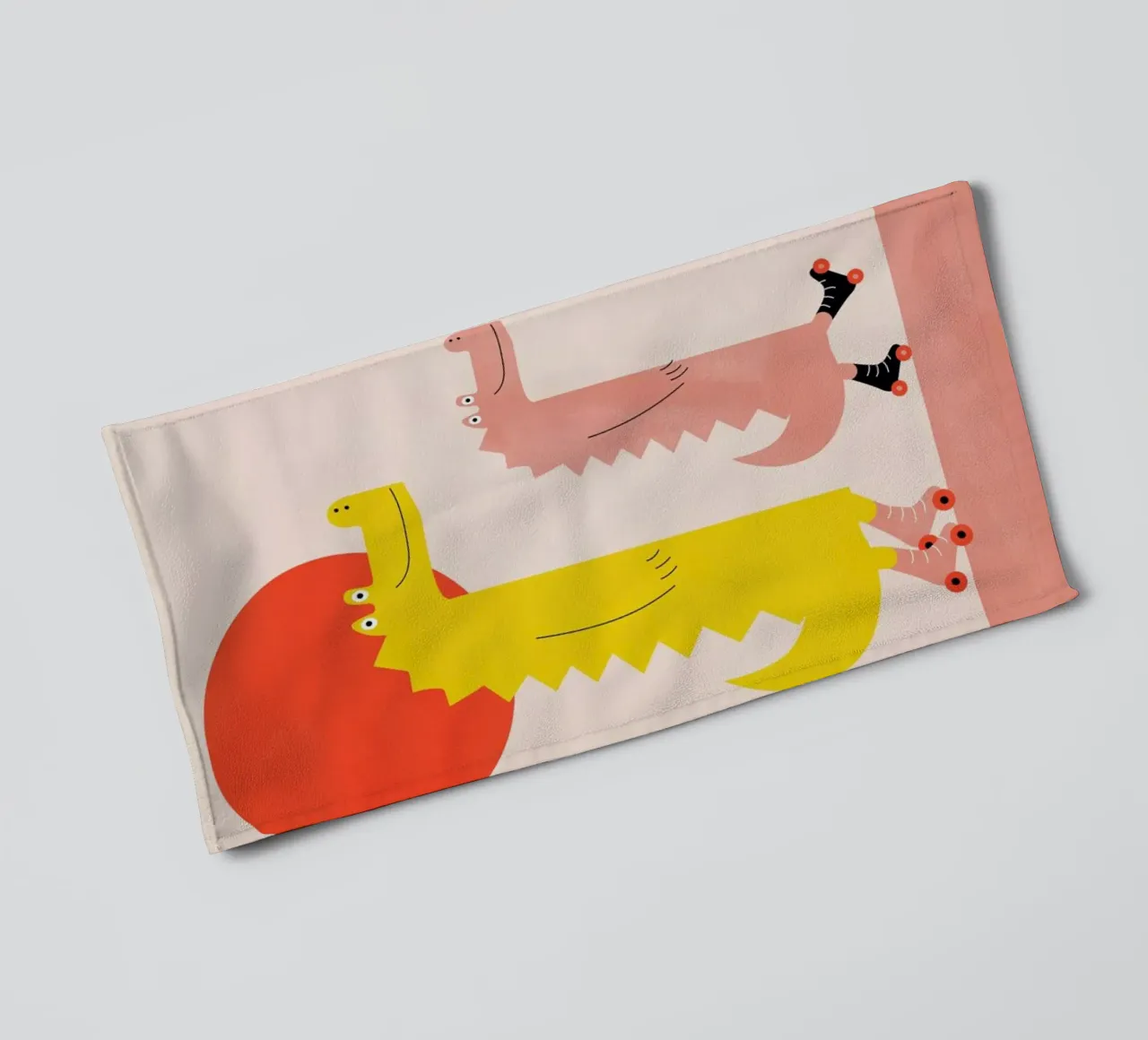 Roller Crocs towel by Little Flourishes