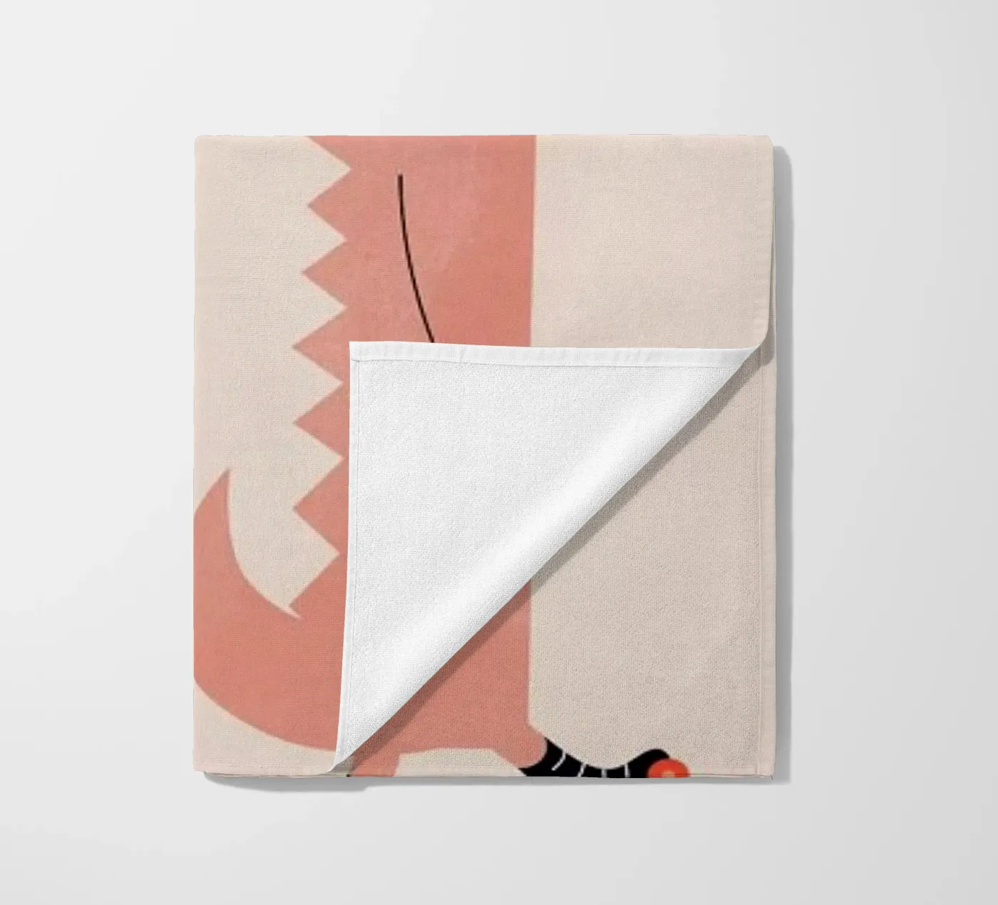 Roller Crocs strandhanddoek van Little Flourishes