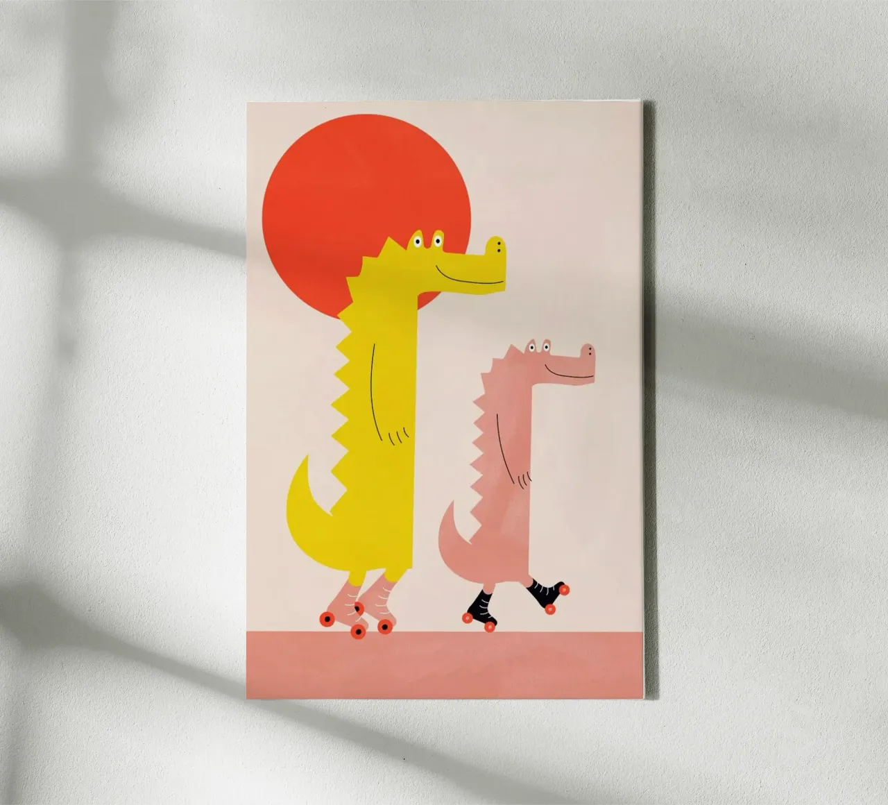 Roller Crocs tela con Cornice a cassetta da Little Flourishes