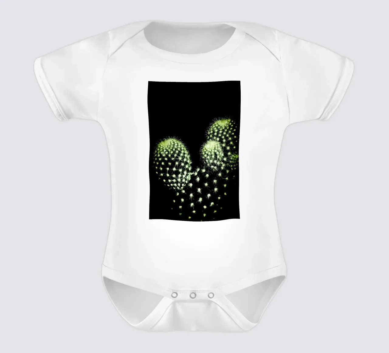 Dark Cactus body neonato maniche corte da Babett Schultze