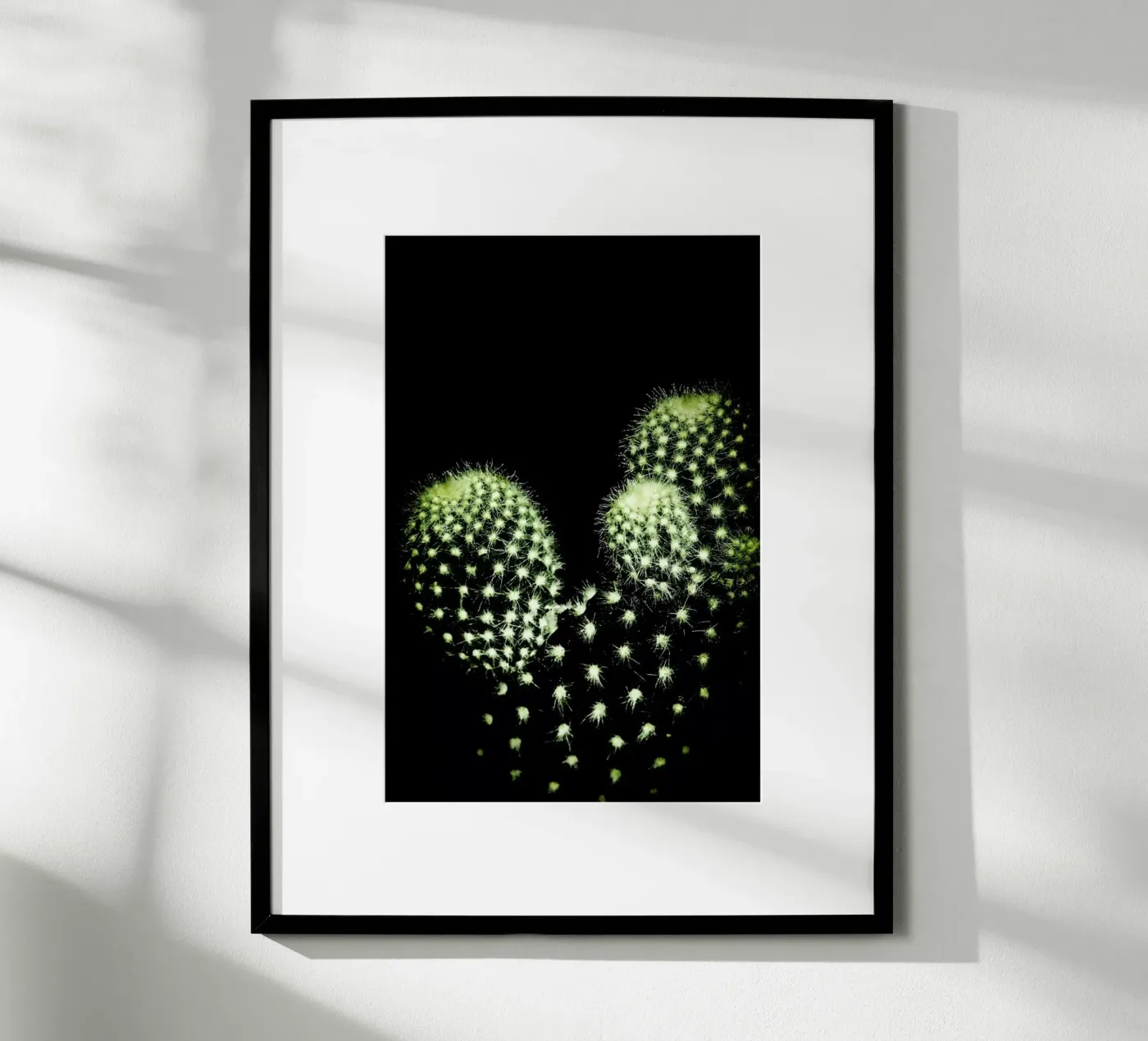 Dark Cactus Poster von Babett Schultze