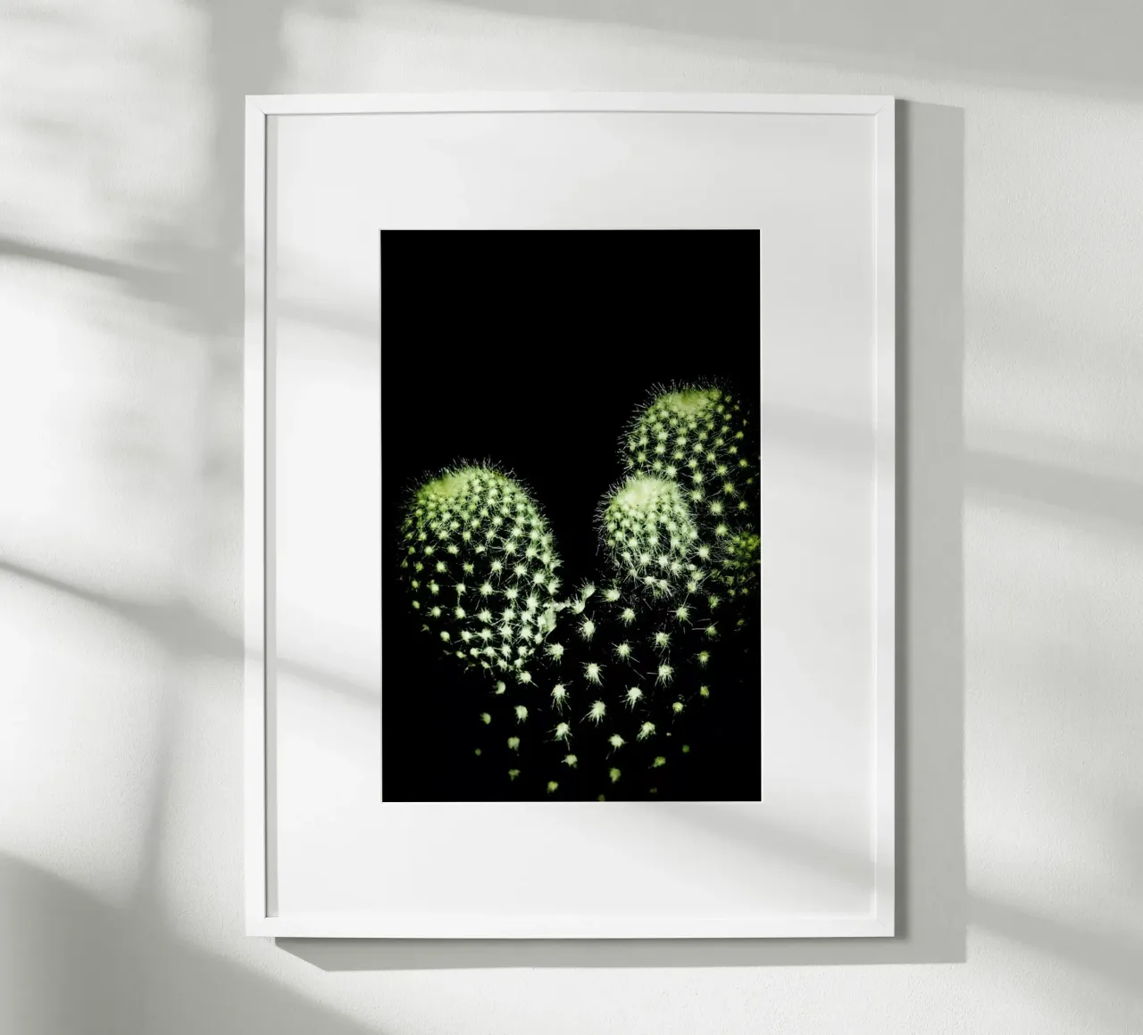 Dark Cactus poster van Babett Schultze