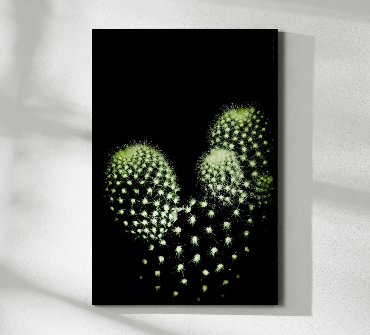Dark Cactus poster van Babett Schultze