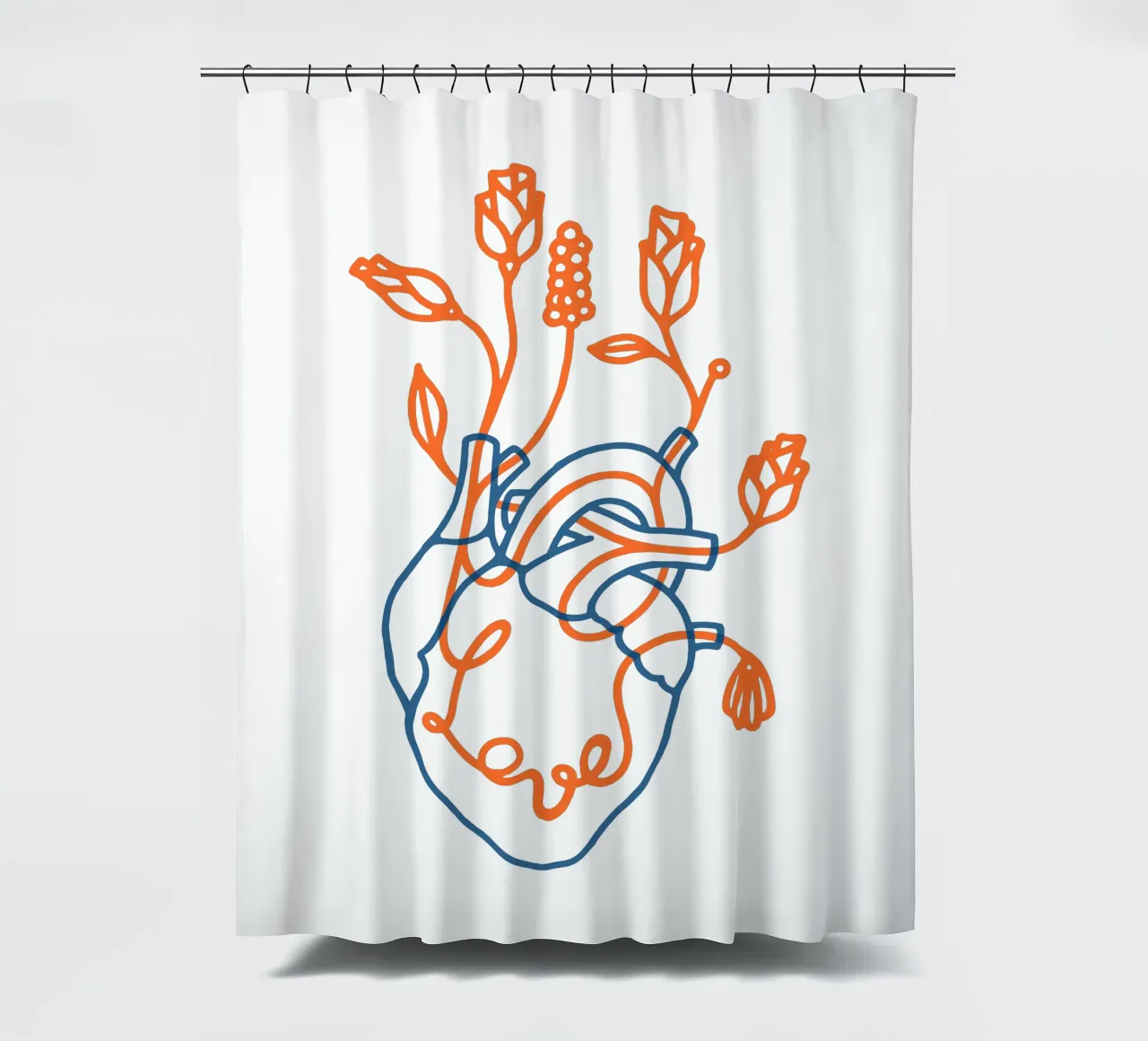 What About Love shower curtain by Ninhol