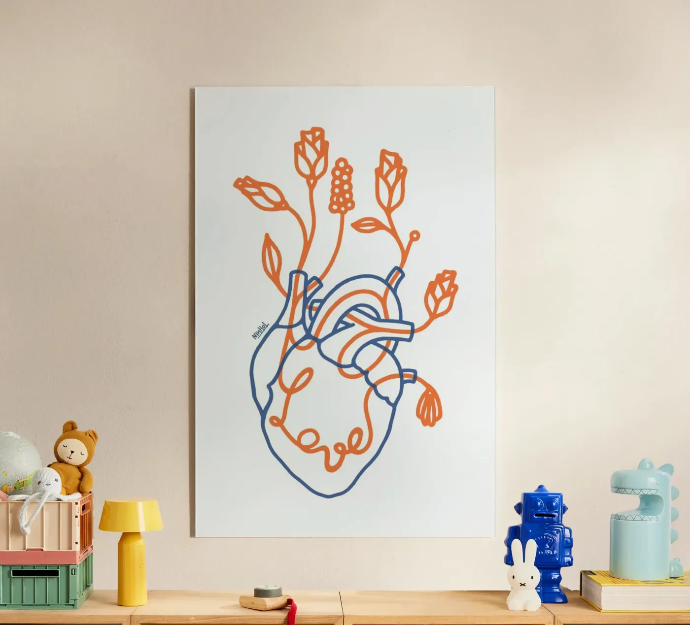 What About Love plexiglass da Ninhol