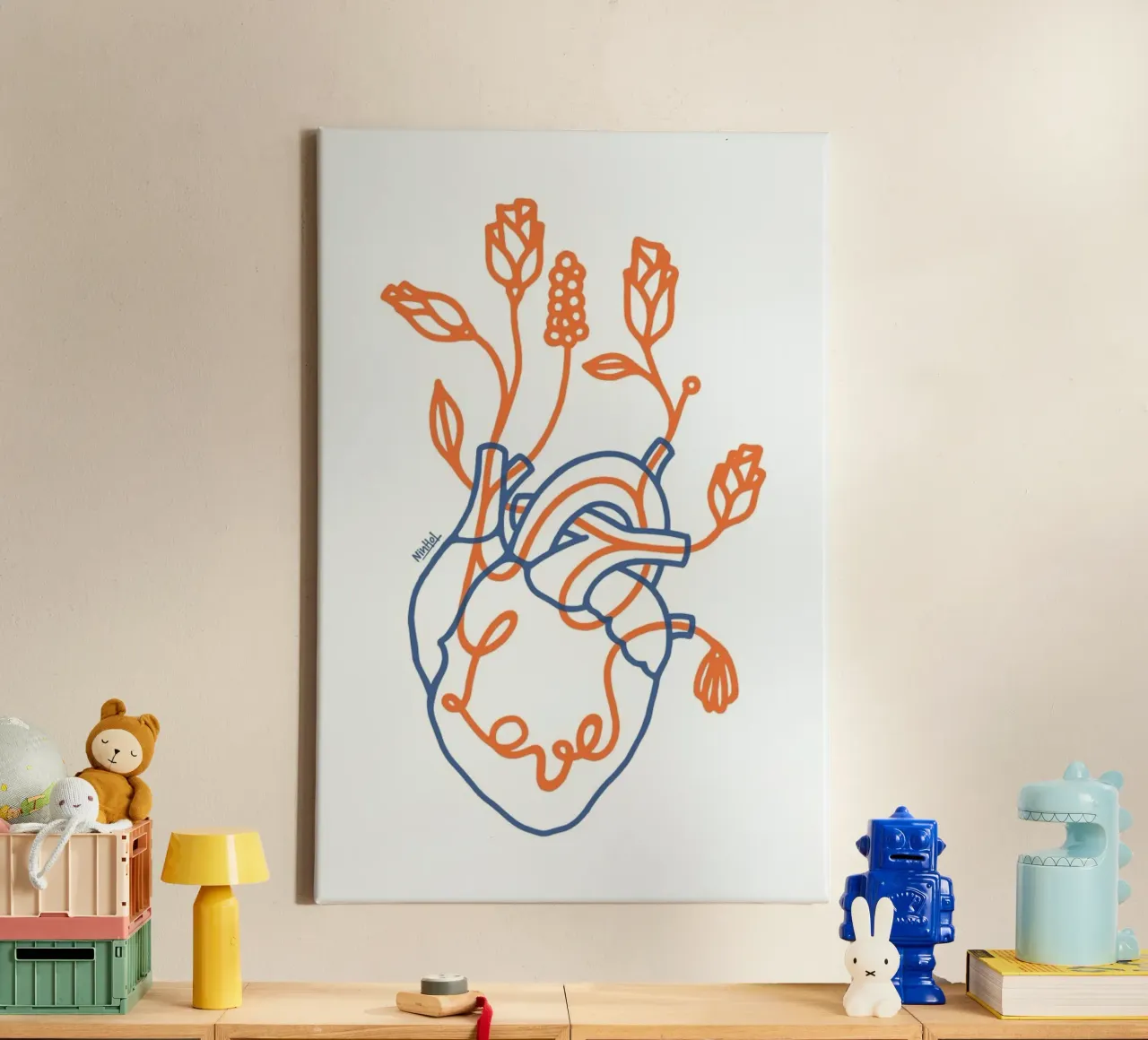 What About Love canvas by Ninhol