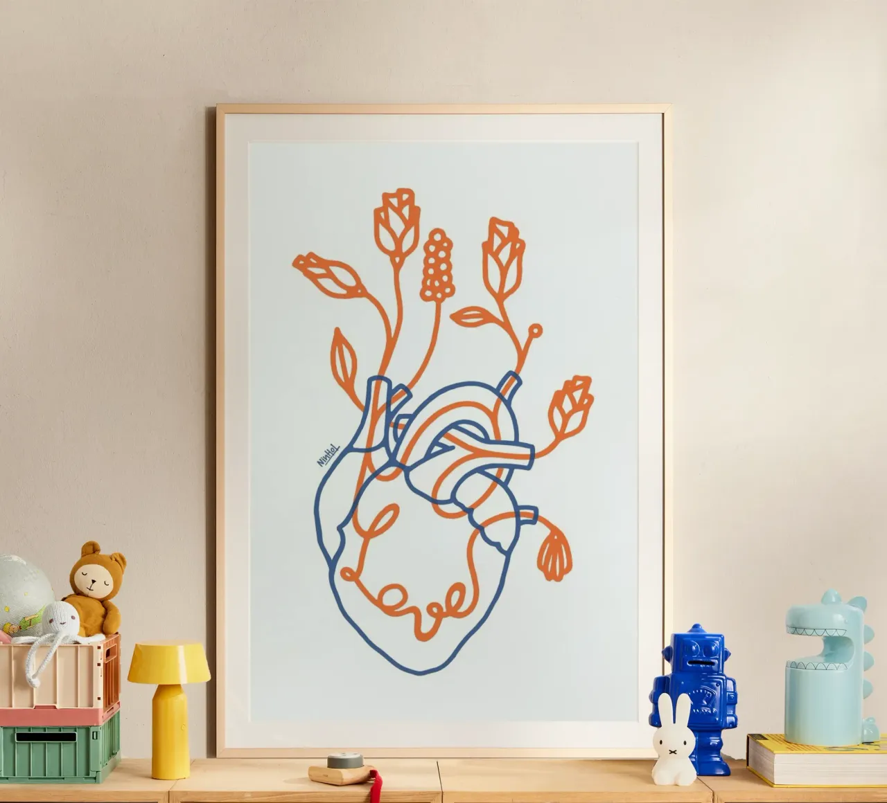 What About Love poster by Ninhol