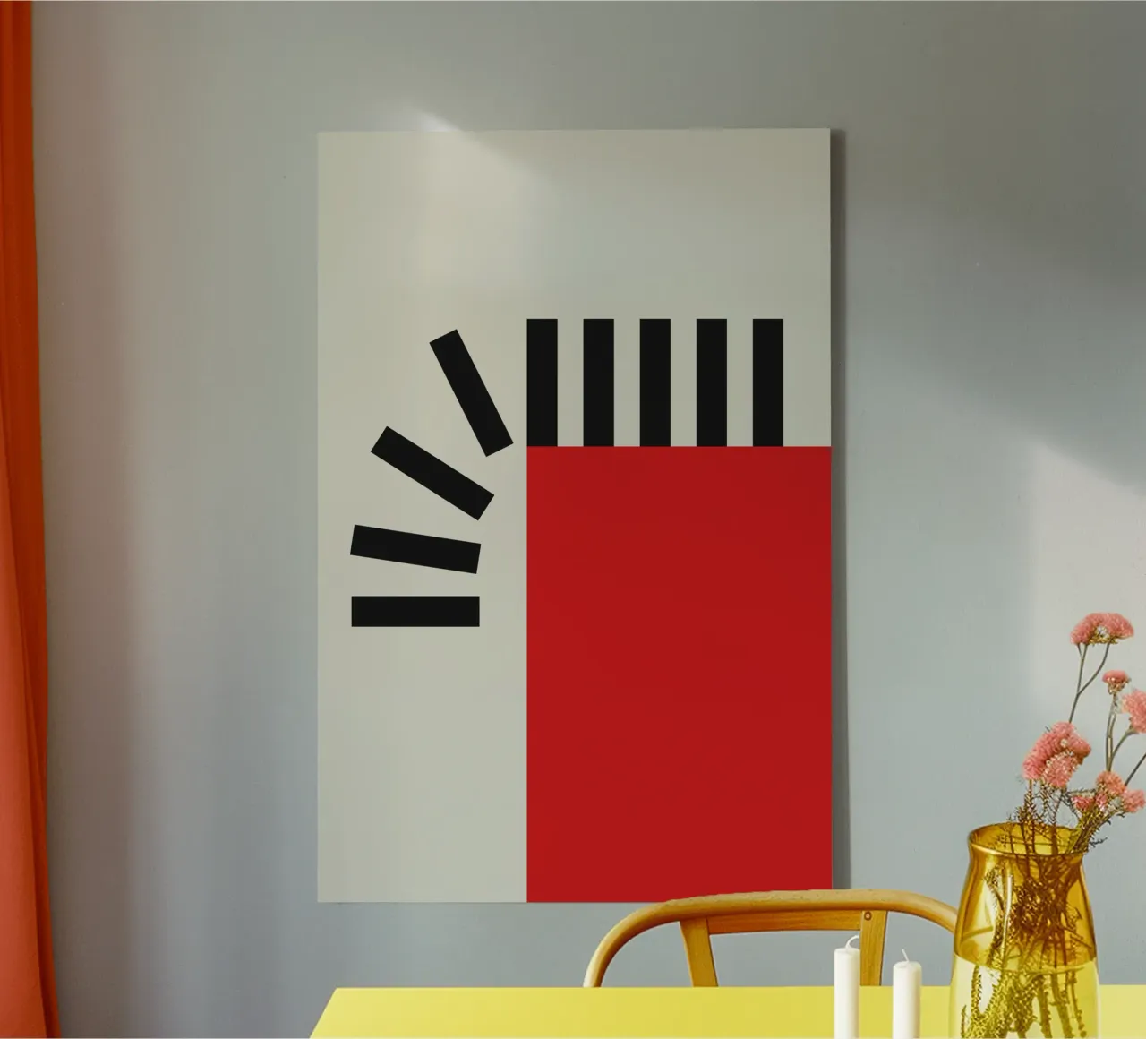 Fall Cliff tela con Cornice a cassetta da galihstudio