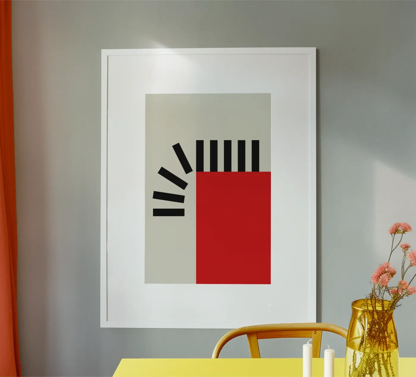 Fall Cliff Poster von galihstudio