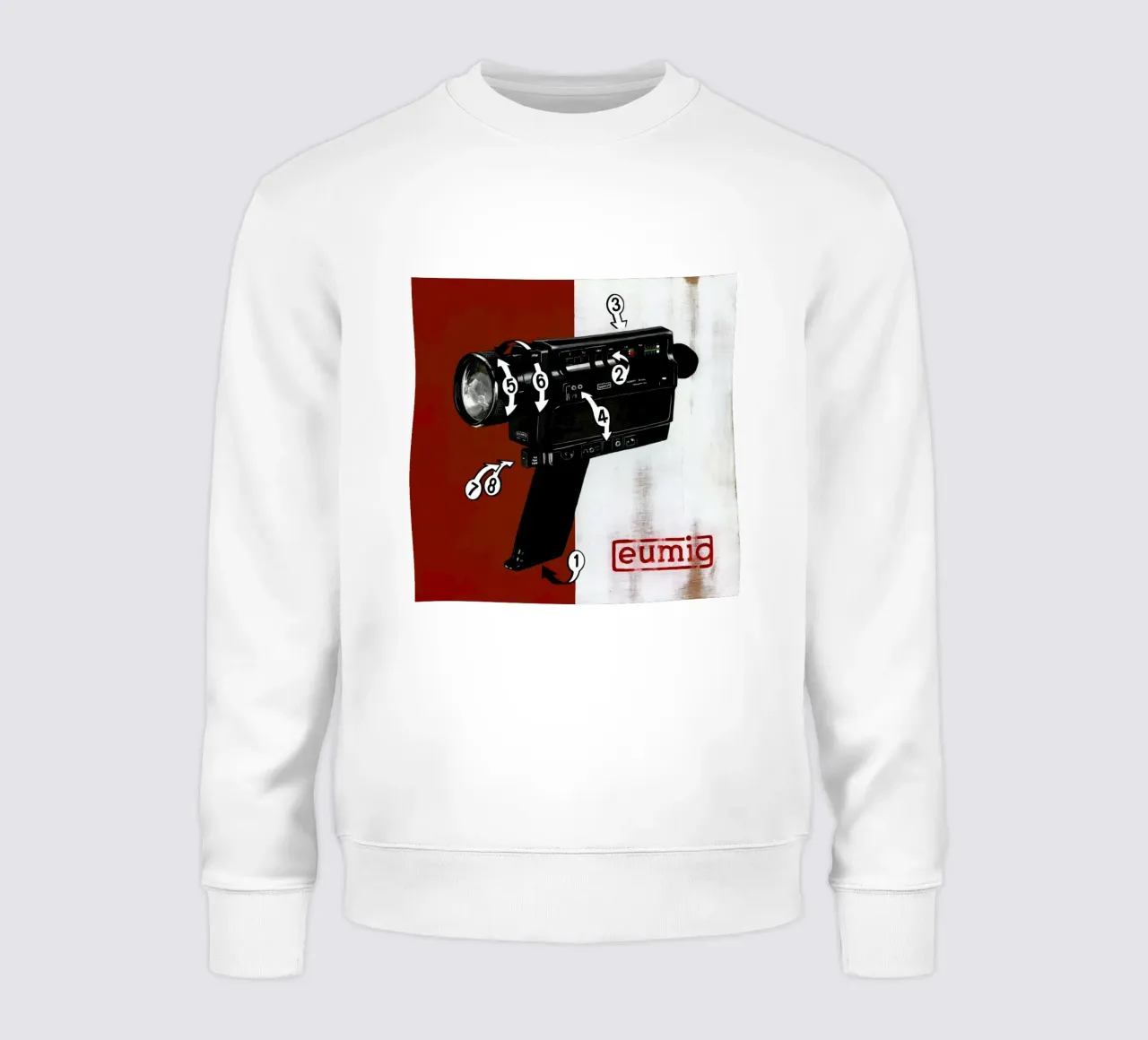 Super 8 Sweatshirt von Famous When Dead