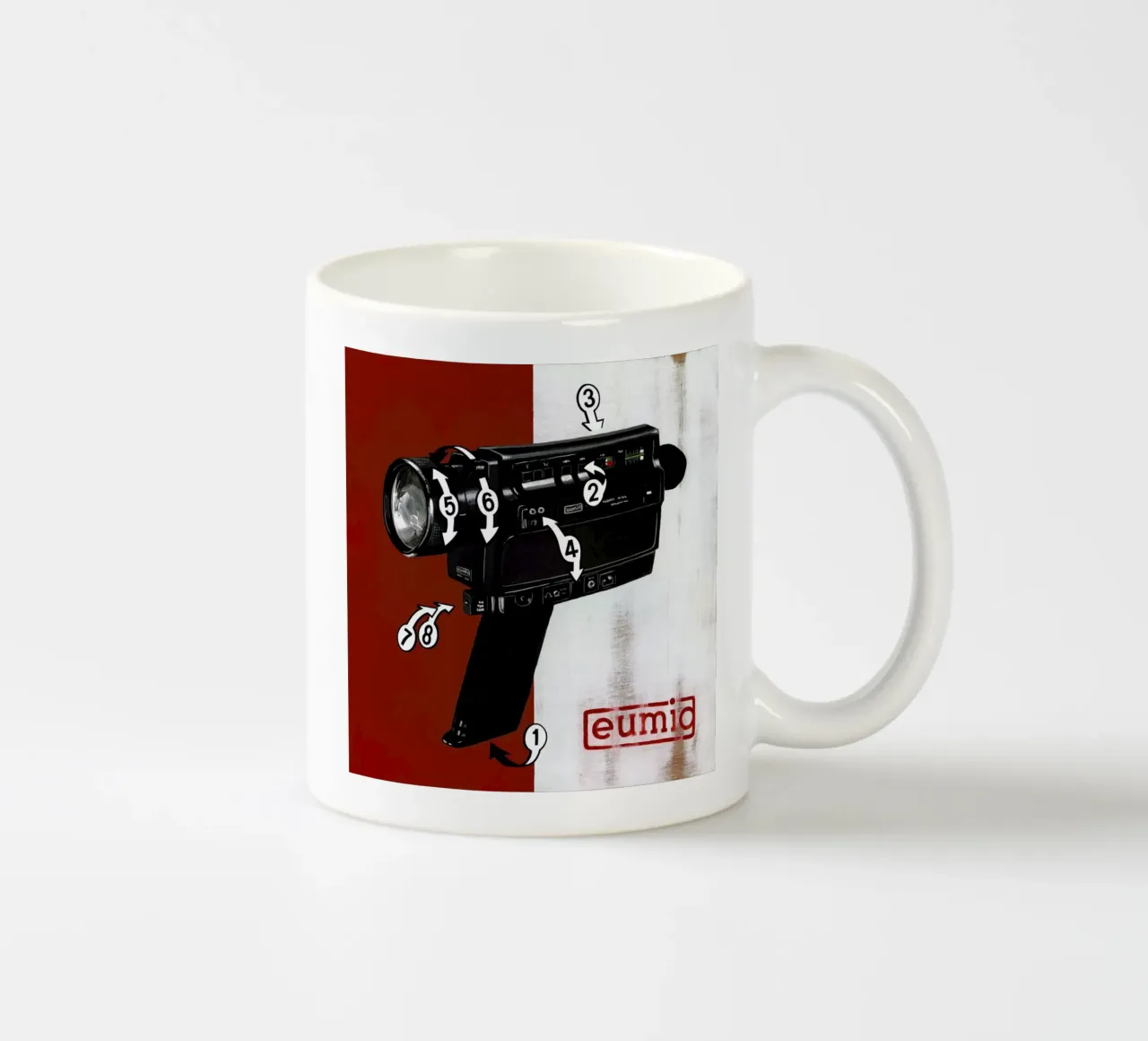 Super 8 tazza in ceramica da Famous When Dead