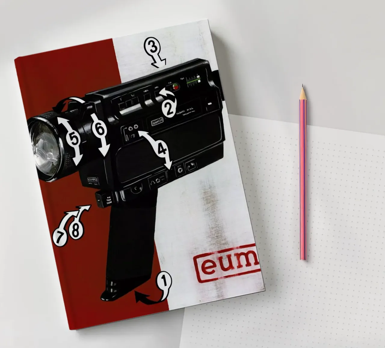 Super 8 notebook by Famous When Dead