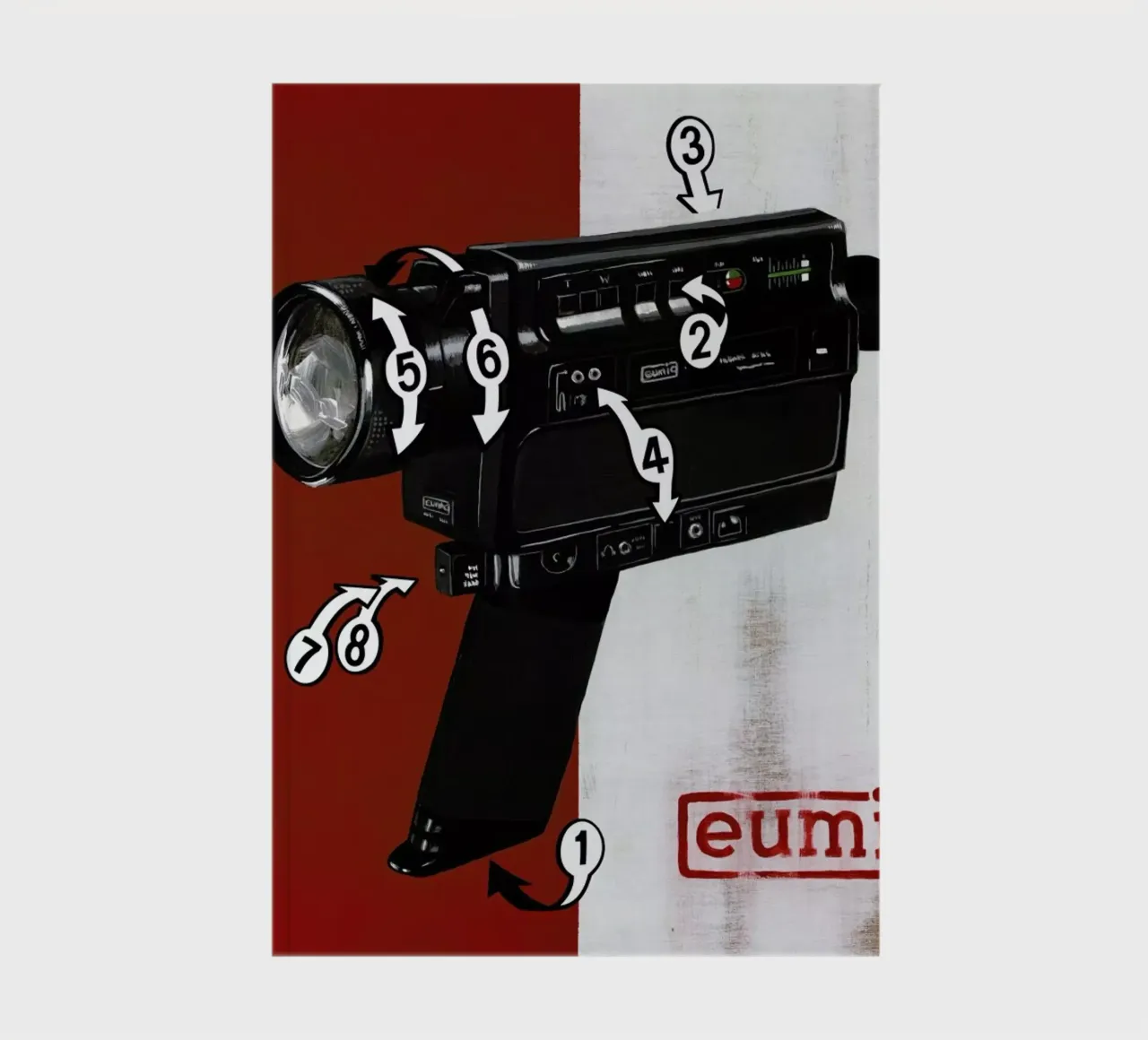 Super 8 notebook by Famous When Dead