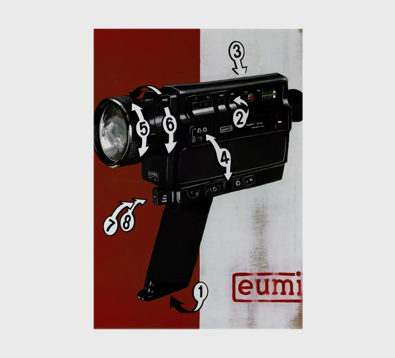 Super 8 notebook by Famous When Dead