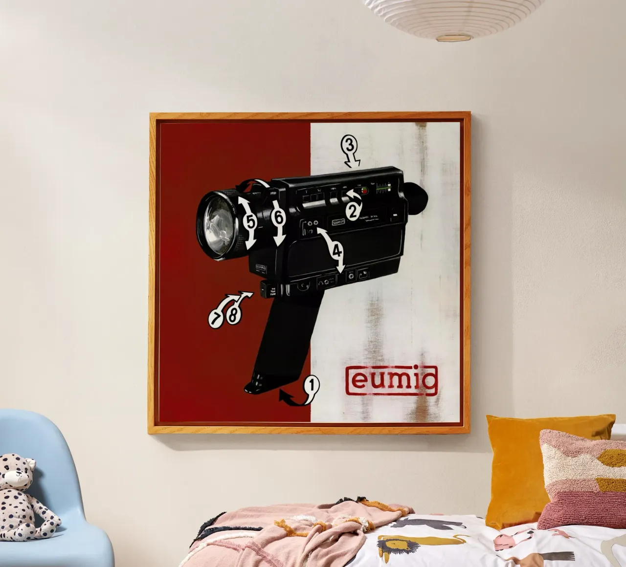 Super 8 plexiglass da Famous When Dead