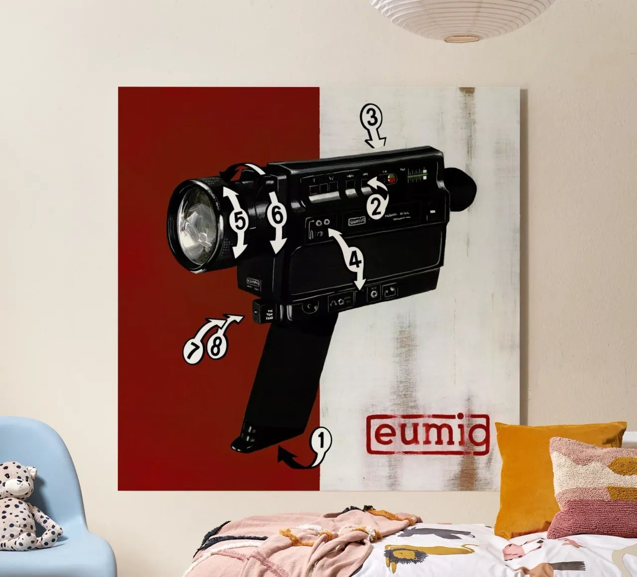 Super 8 plexiglass da Famous When Dead