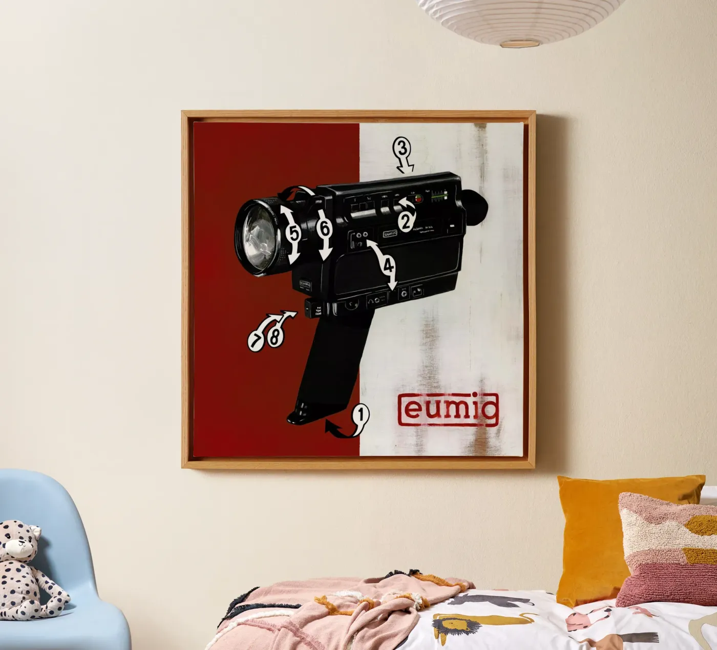 Super 8 tela da Famous When Dead