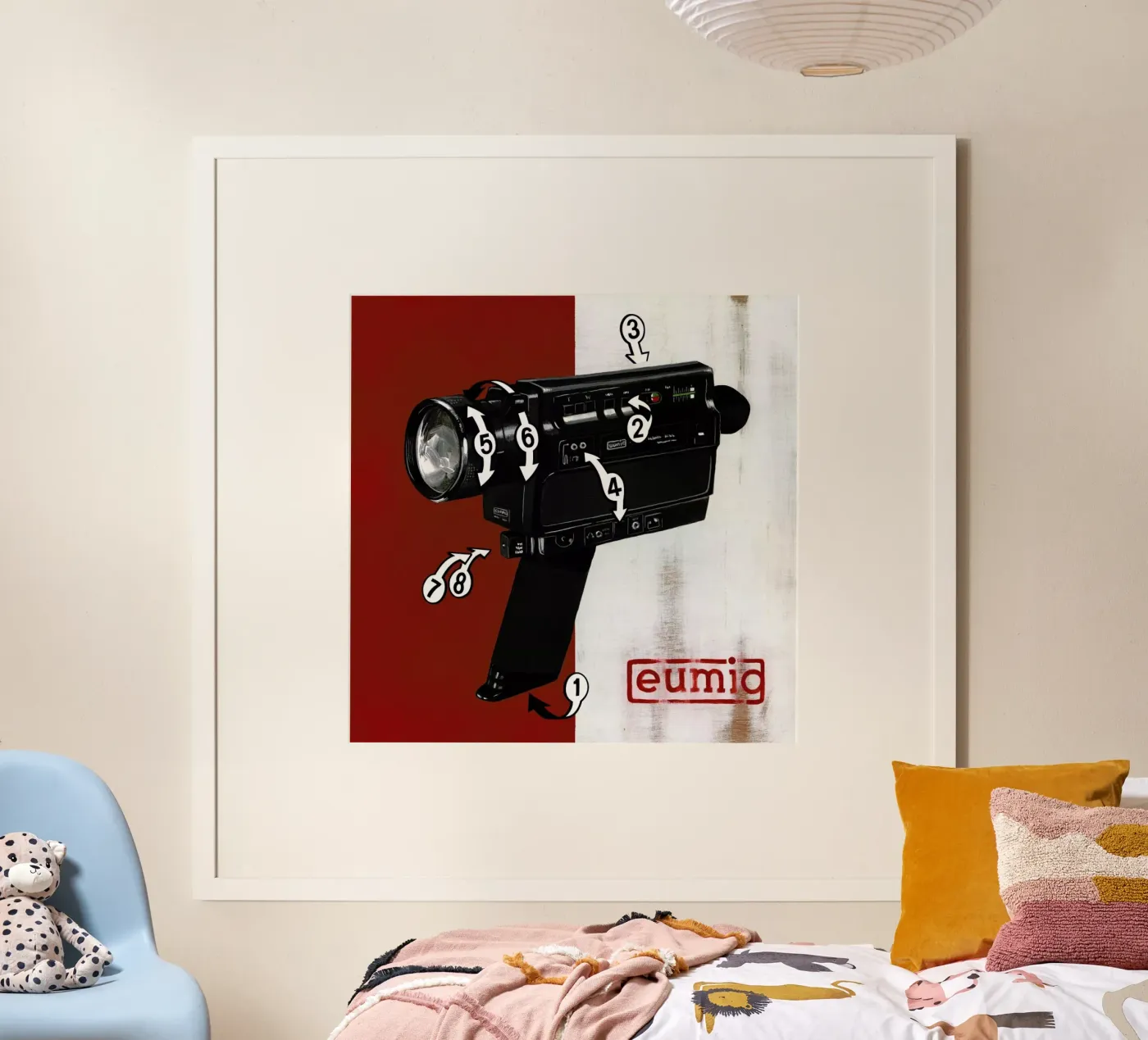 Super 8 poster da Famous When Dead