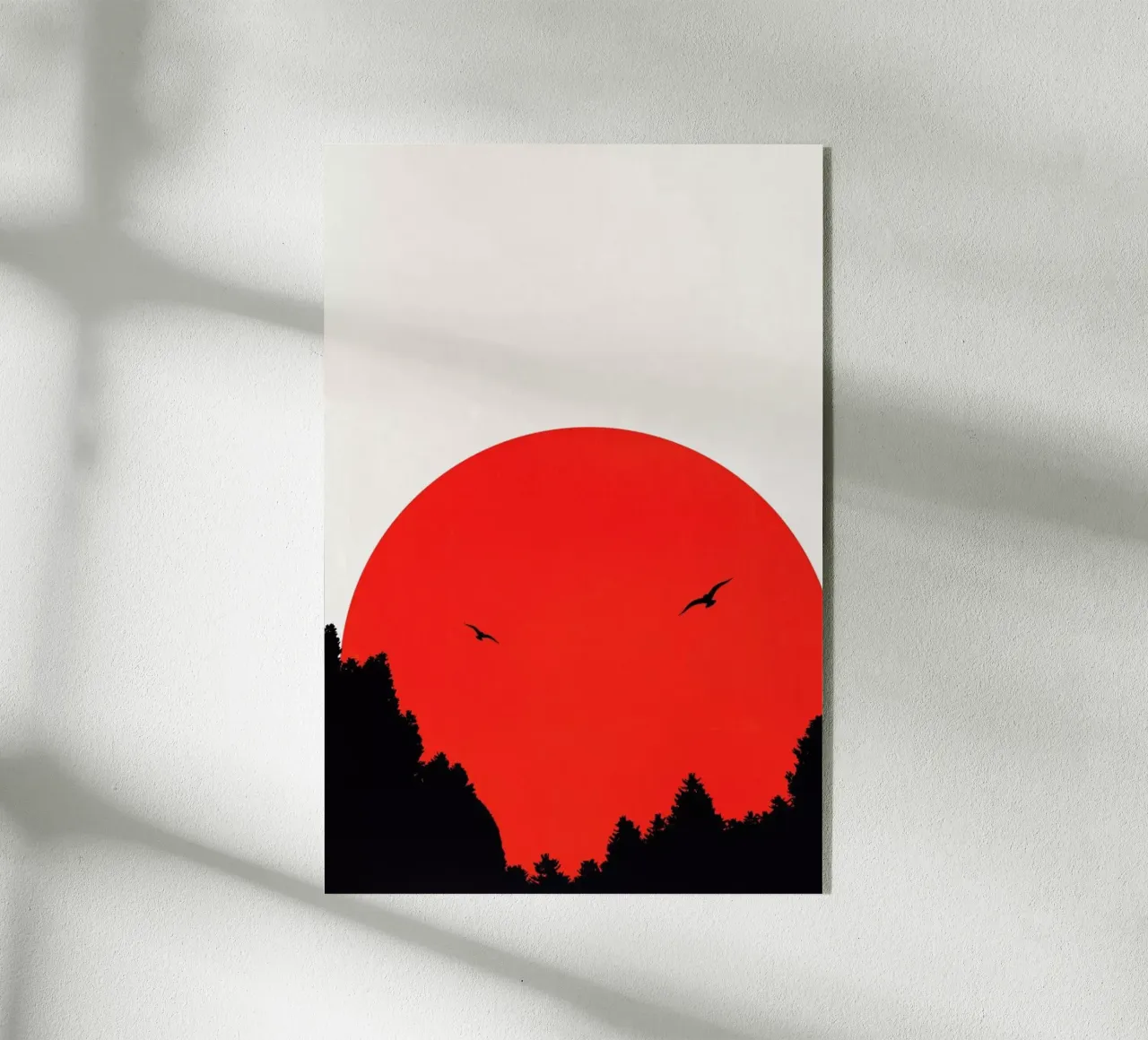 Two Birds Red plexiglass da Kubistika