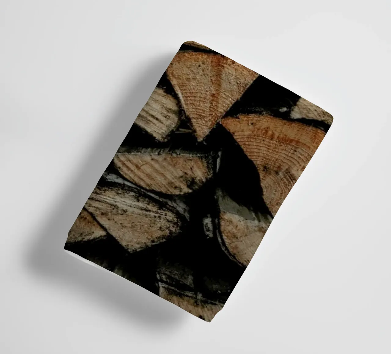 Woody Textures badhanddoek van Sebastian Hilgetag