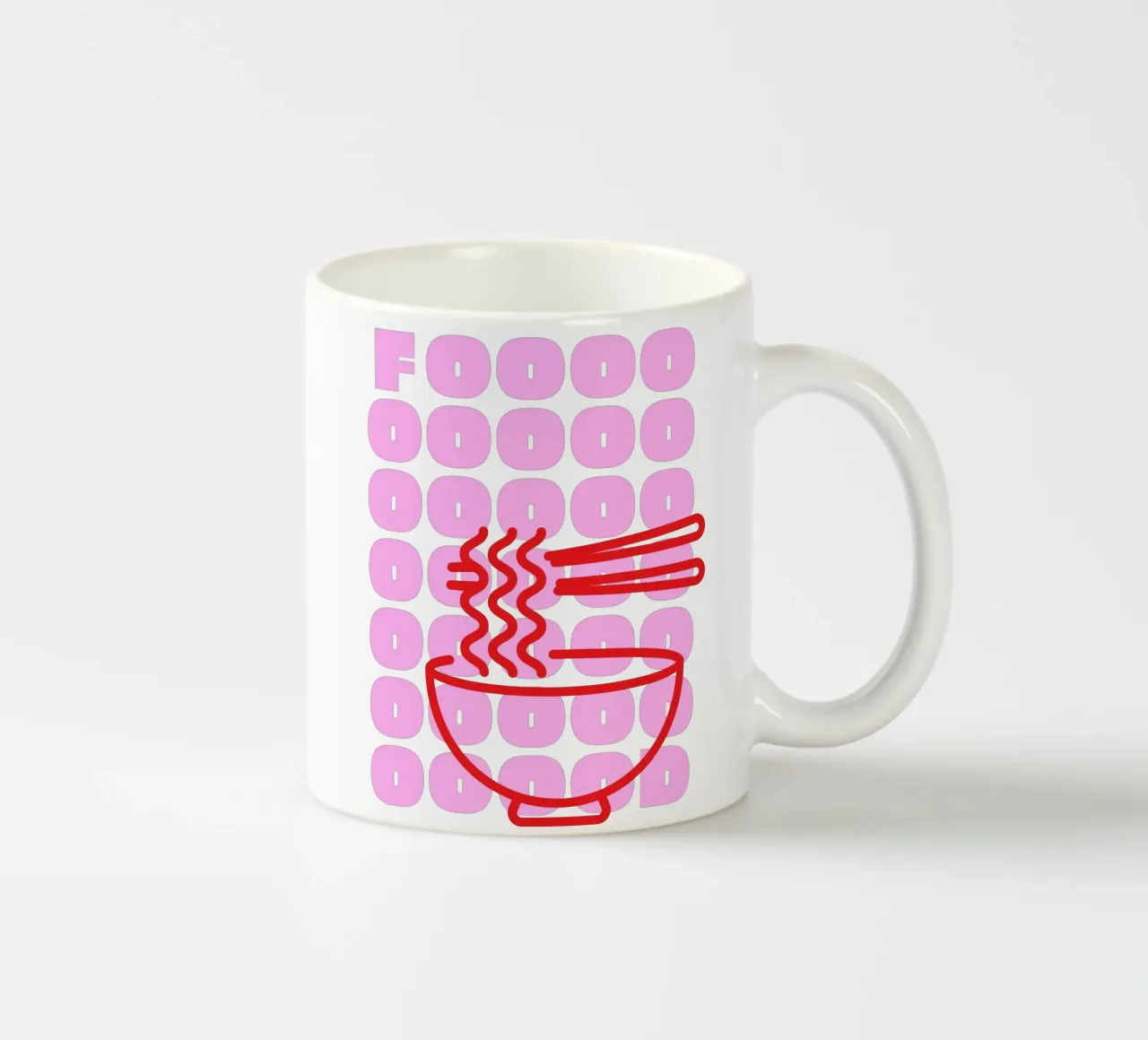 Food lover I tazza in ceramica da Bureau Purpur