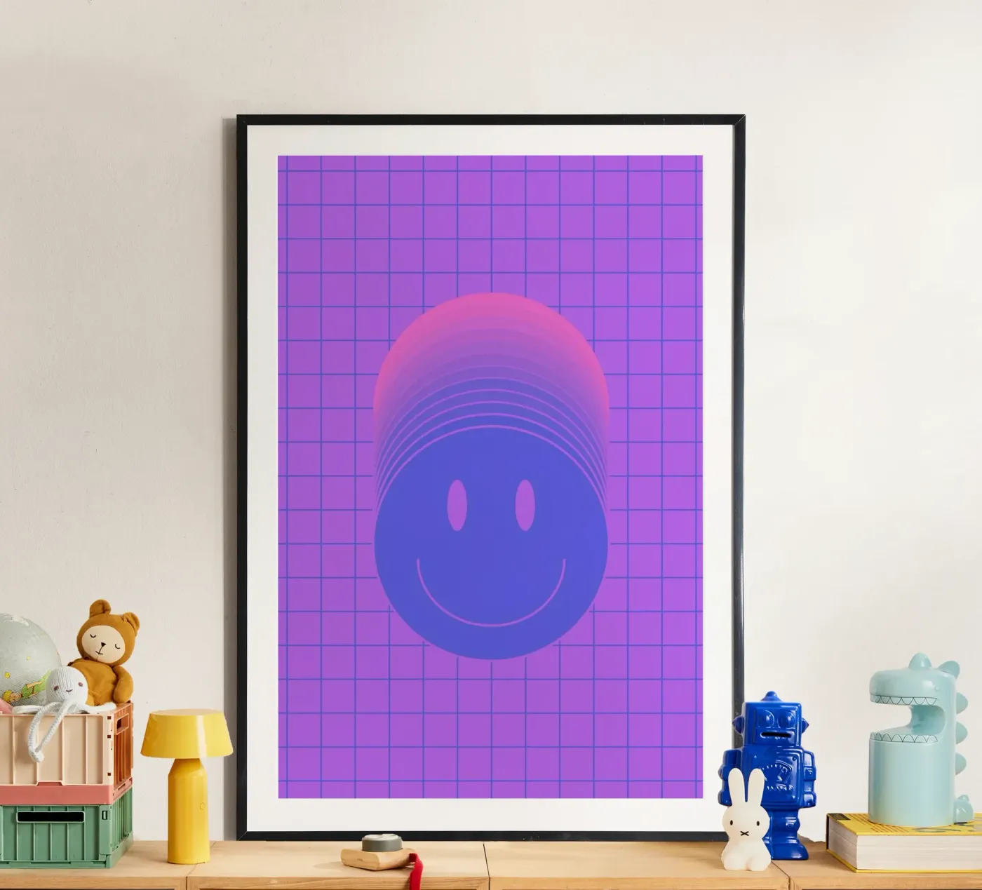 Smiley 2 poster by La Come Di