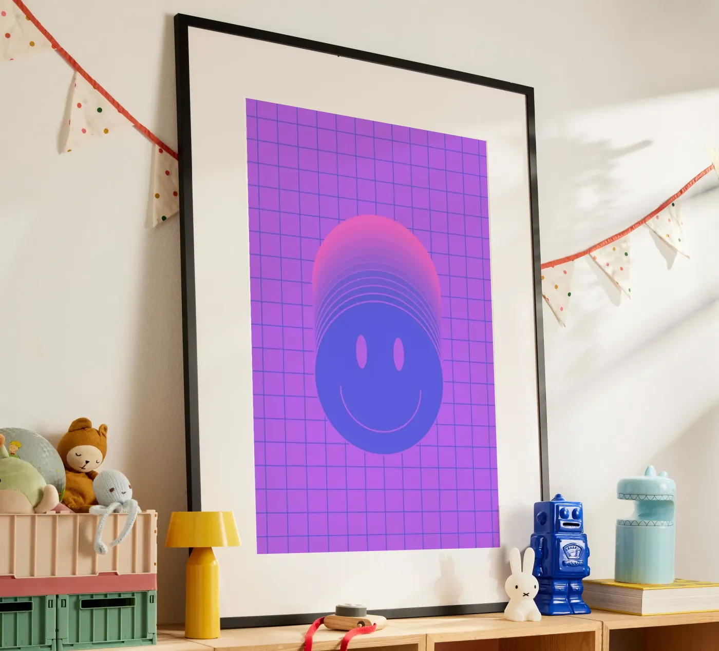 Smiley 2 poster by La Come Di