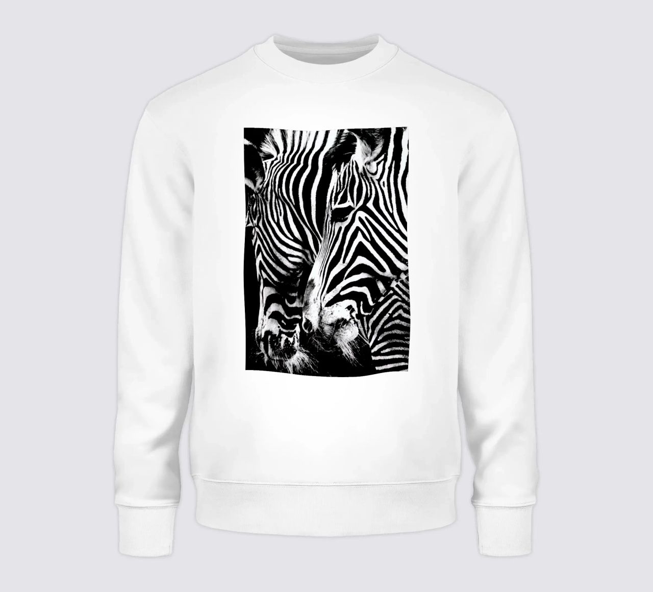 Zebra Hug felpa da Babett Schultze