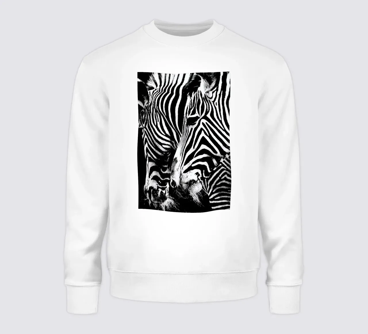 Zebra Hug sweatshirt van Babett Schultze