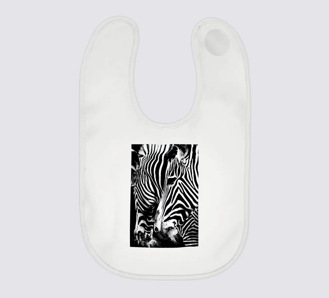 Zebra Hug bavaglino da Babett Schultze