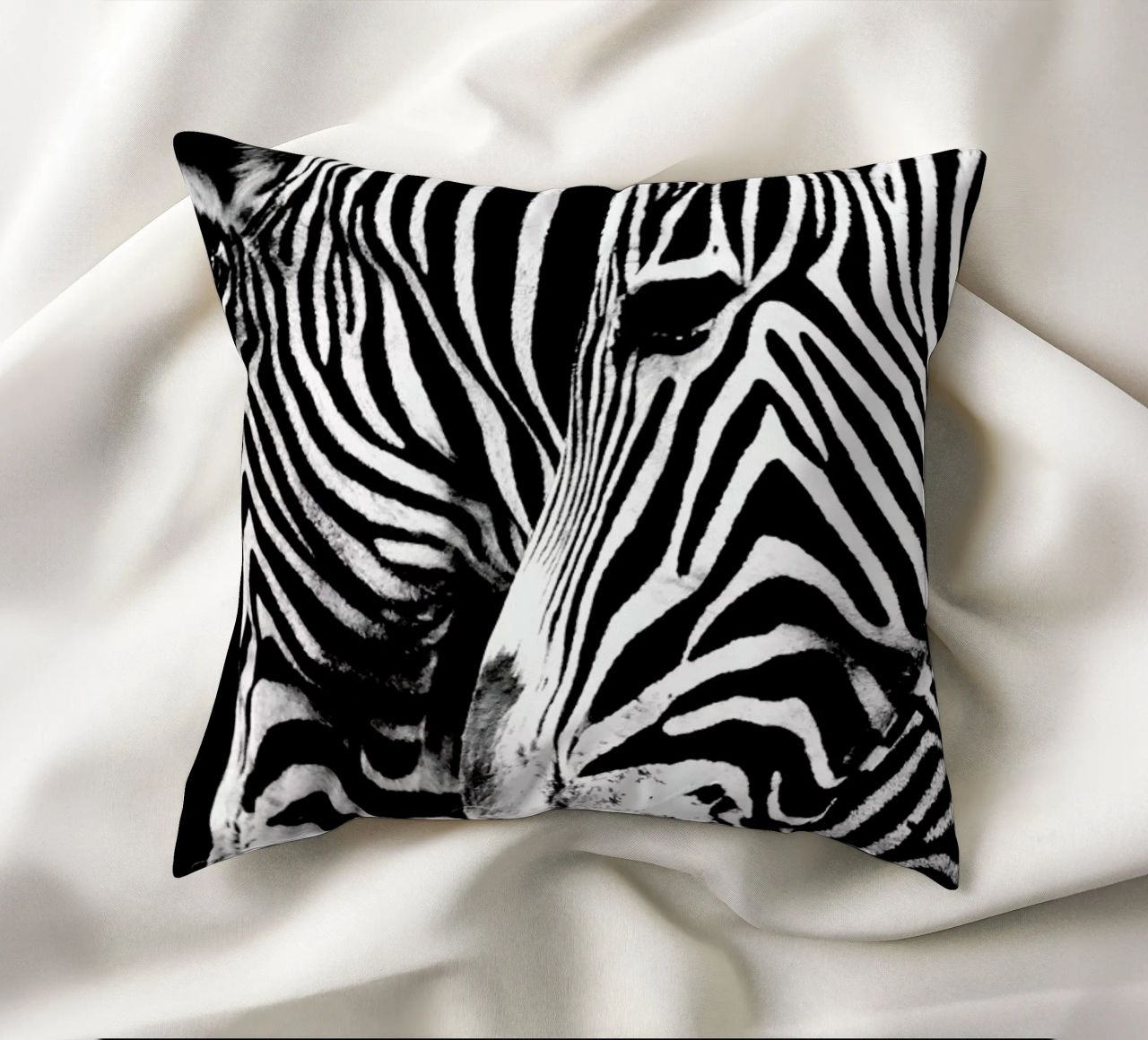 Zebra Hug cuscino da Babett Schultze