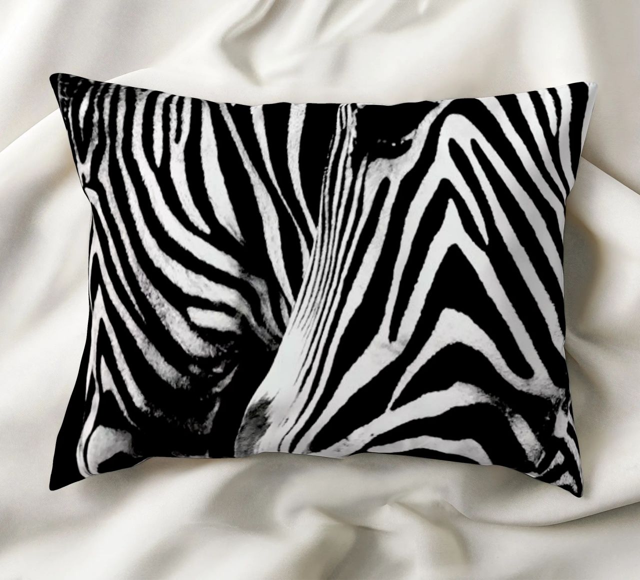 Zebra Hug cuscino da Babett Schultze