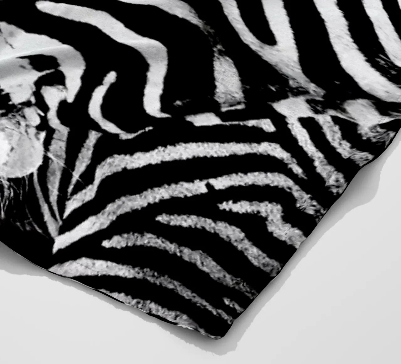 Zebra Hug coperta in pile da Babett Schultze