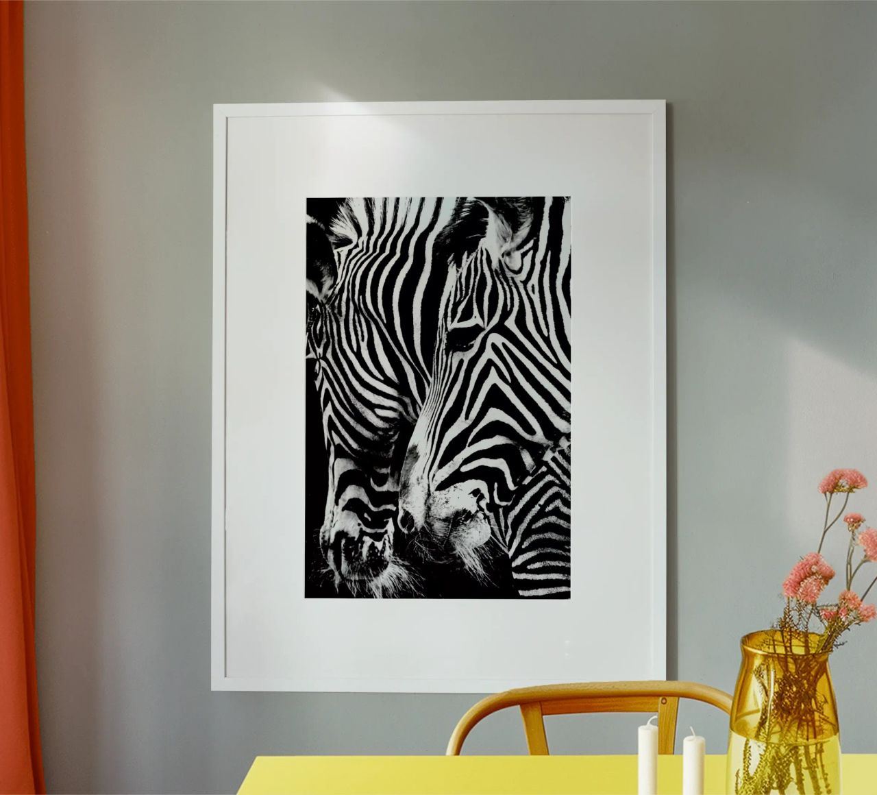 Zebra Hug carta hahnemühle da Babett Schultze
