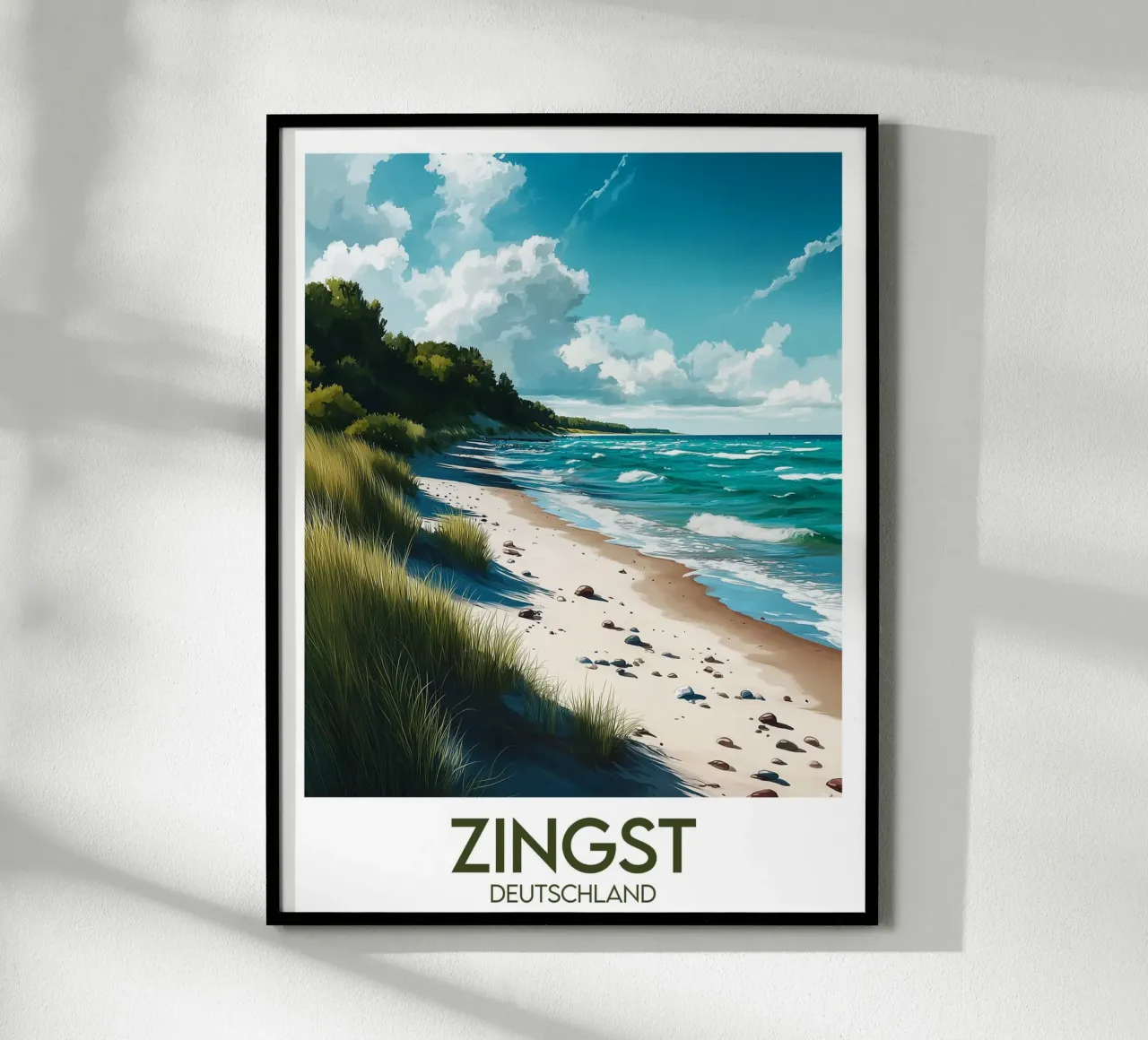 Poster zingst poster da Frame the World