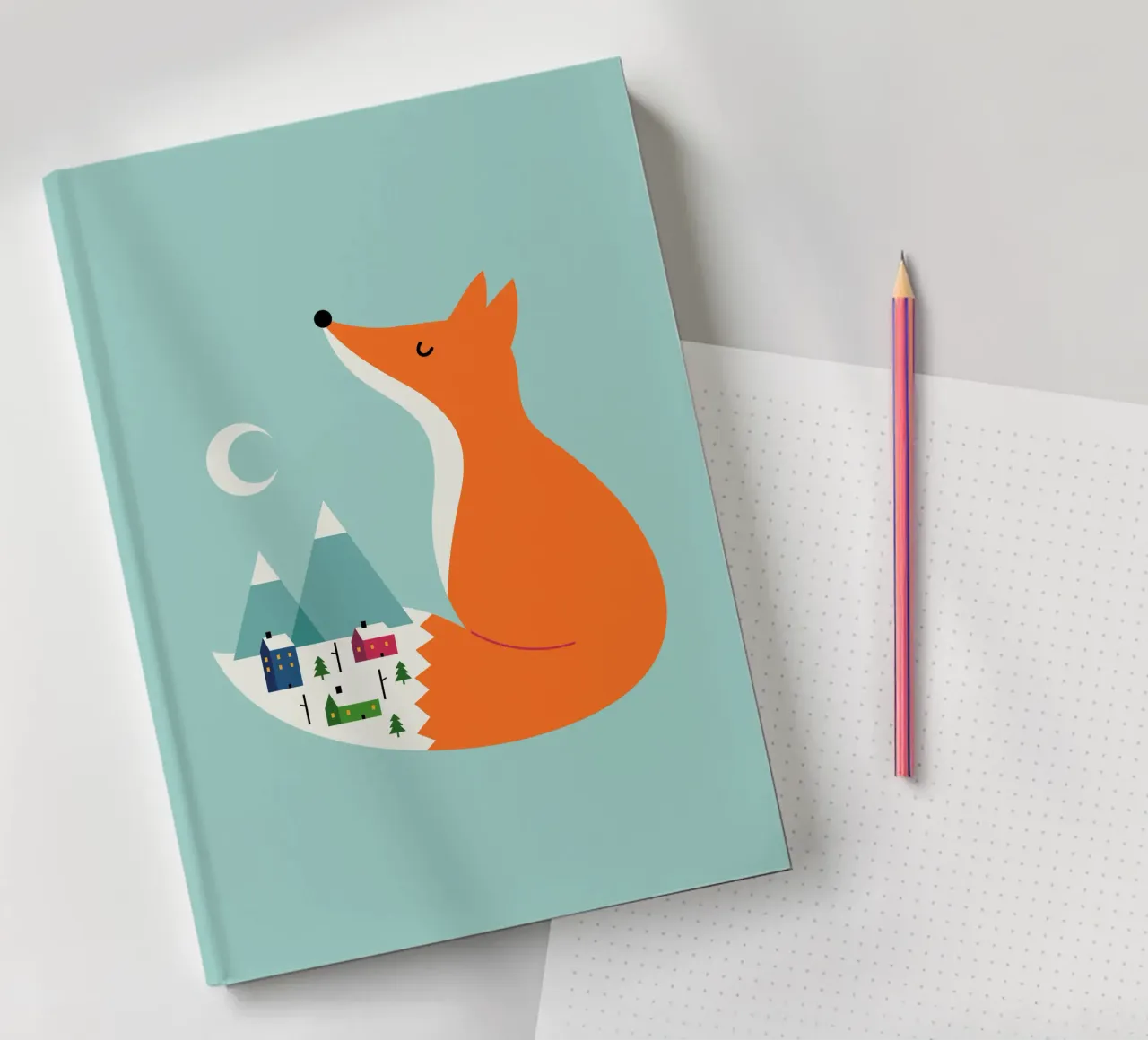 Winter Dreams notebook by Andy Westface