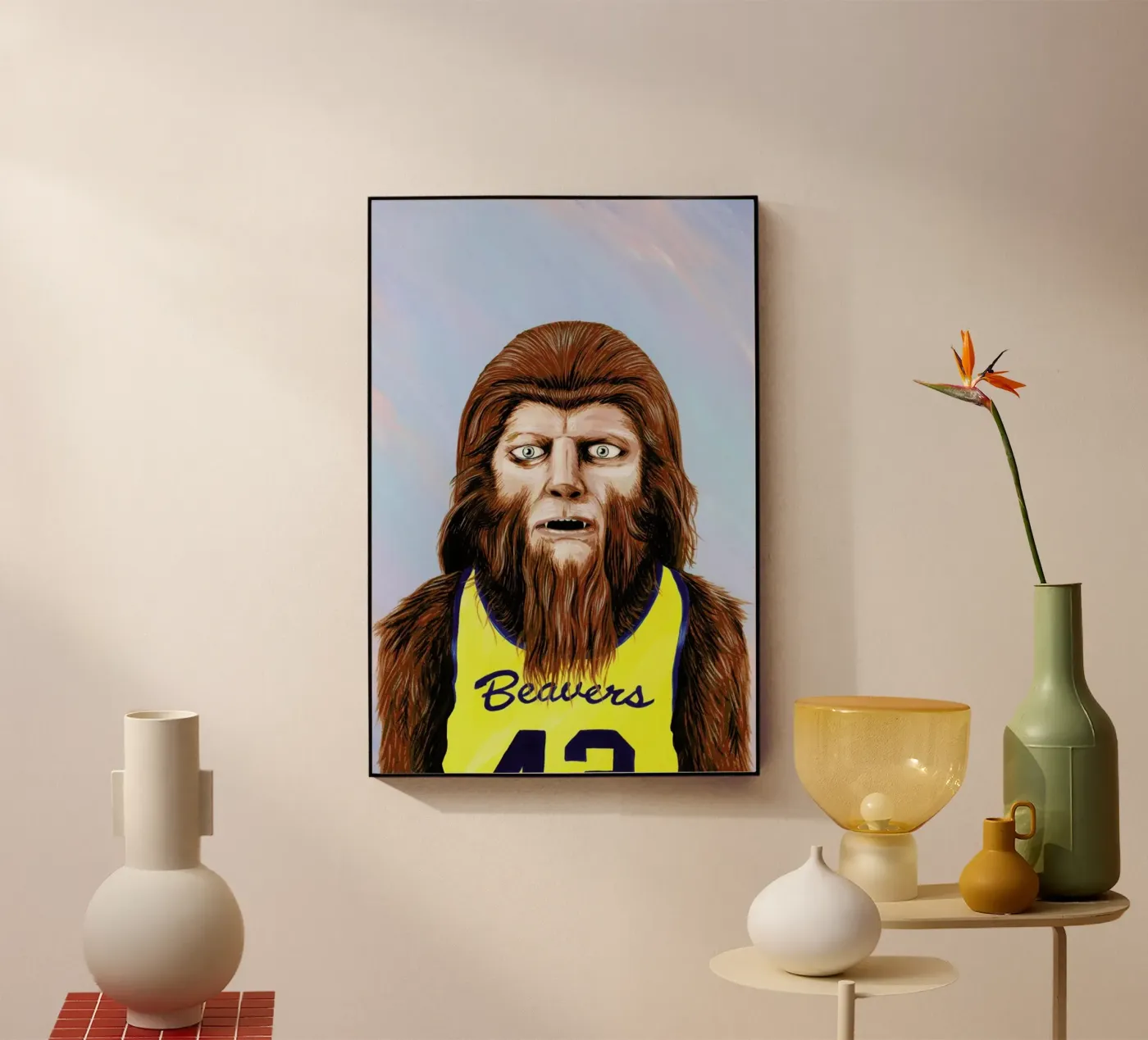 Teenwolf acryl van Famous When Dead