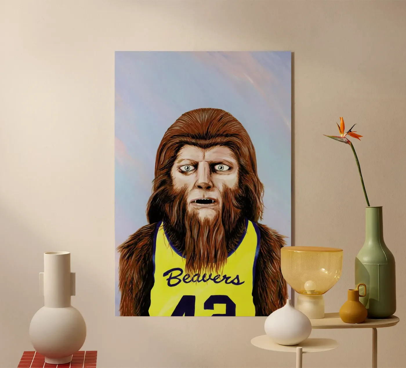 Teenwolf acryl van Famous When Dead