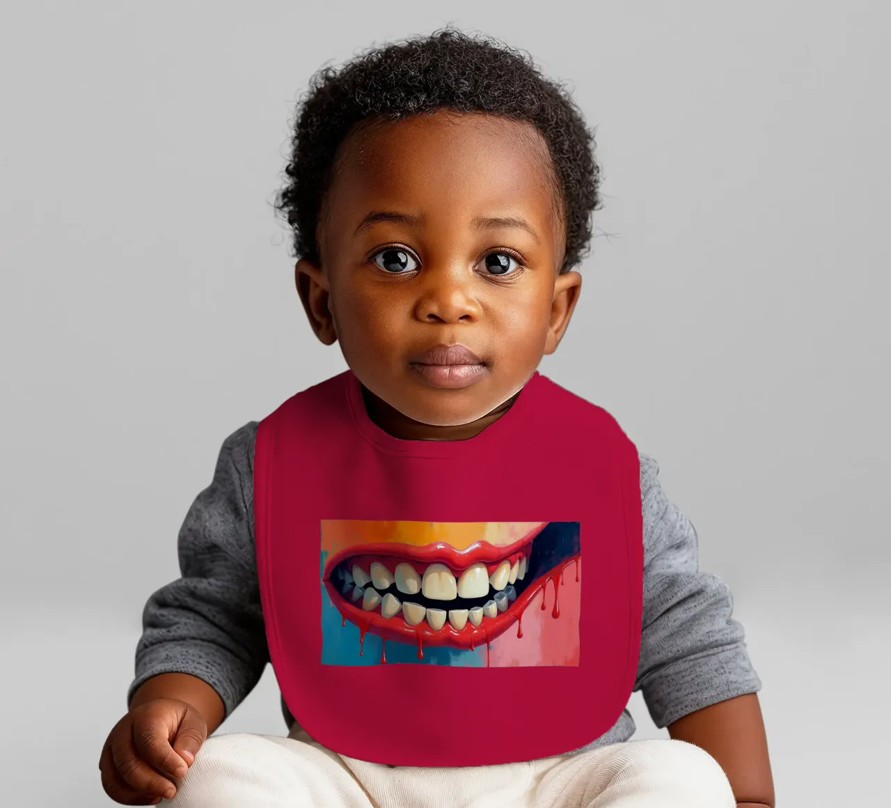 Tooth colour Babylätzchen von CASTILO