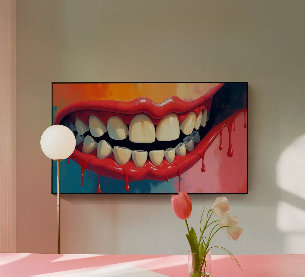 Tooth colour acryl van CASTILO