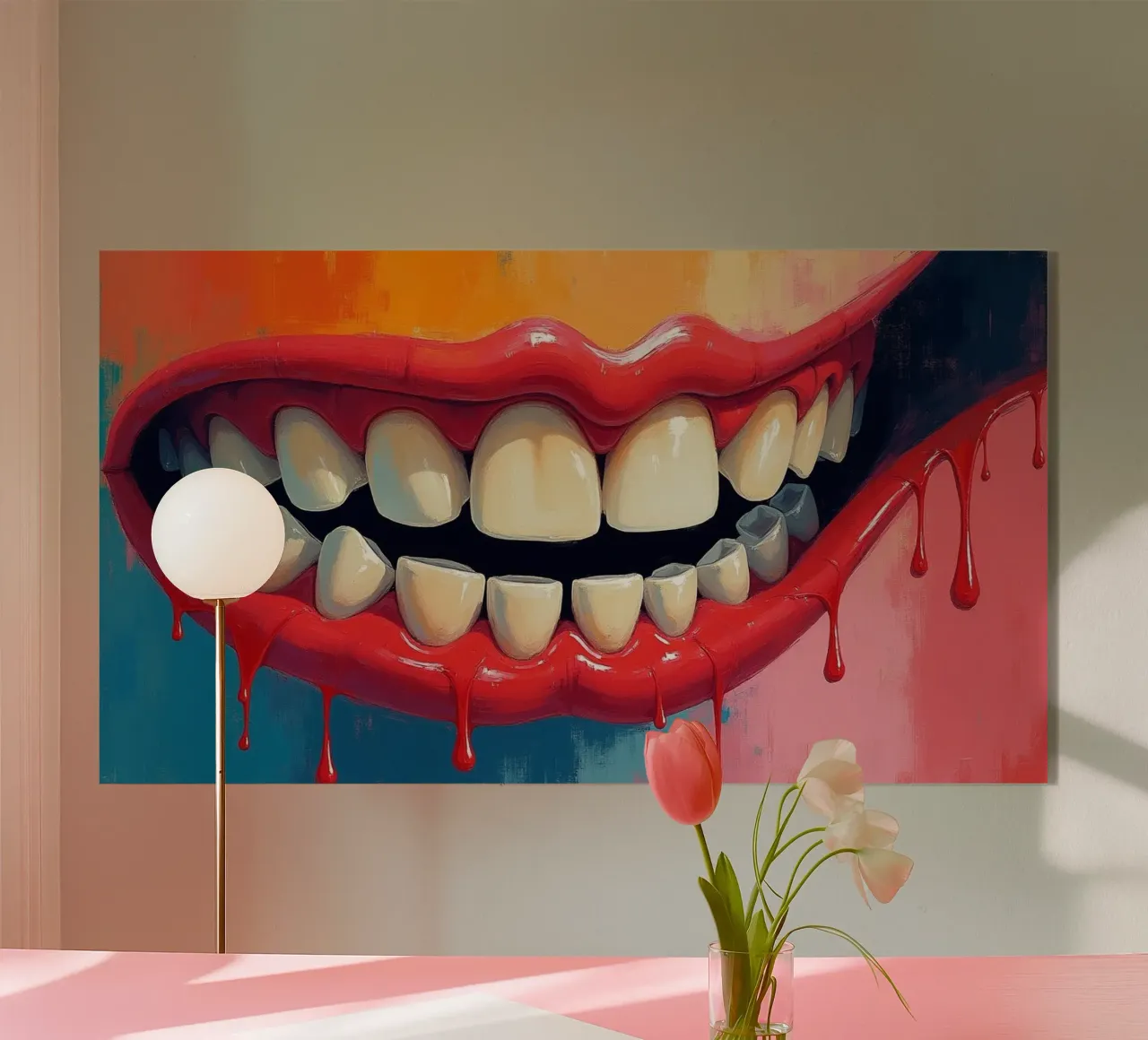 Tooth colour acryl van CASTILO