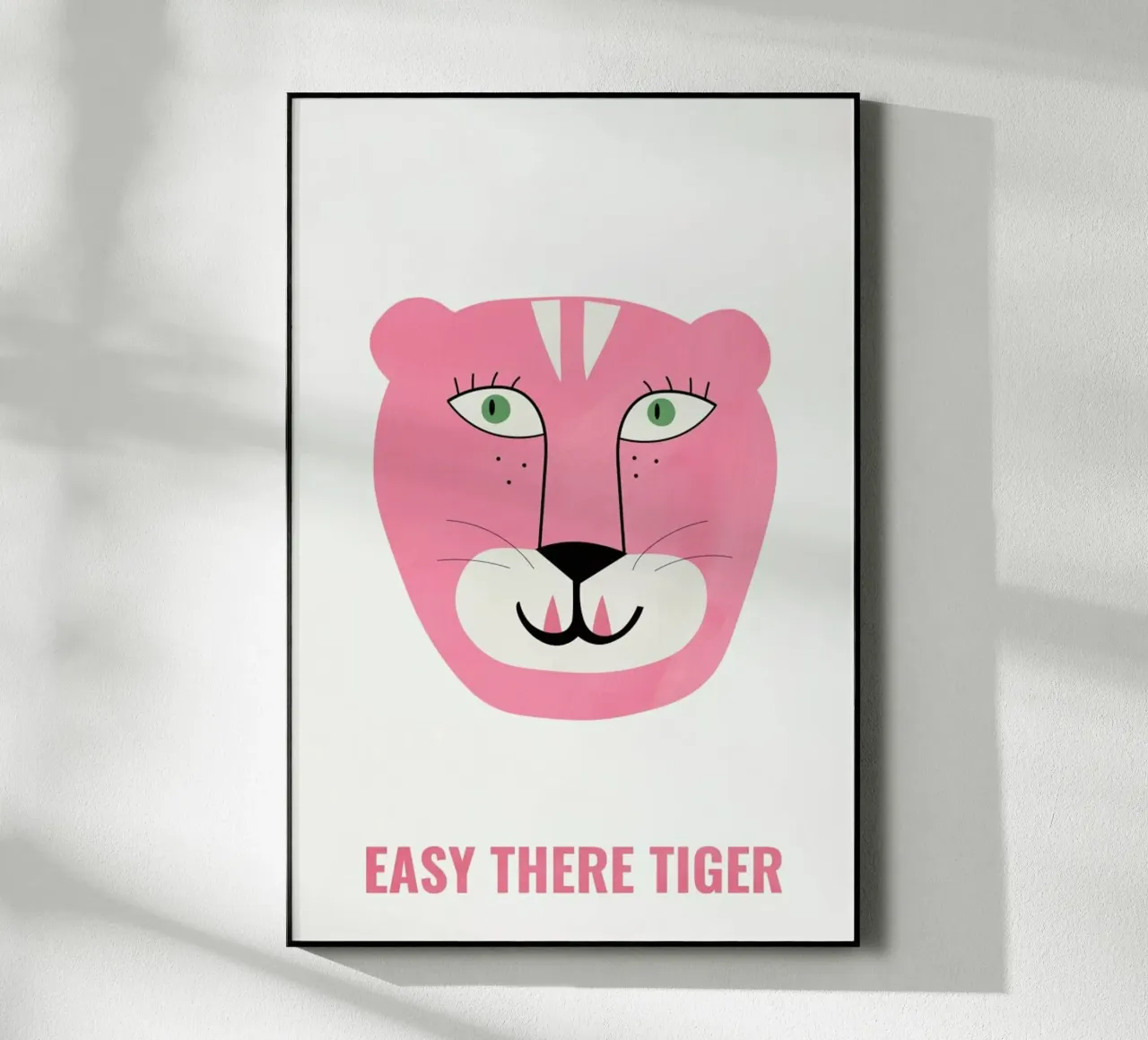 Pink Cat plexiglass da Little Flourishes