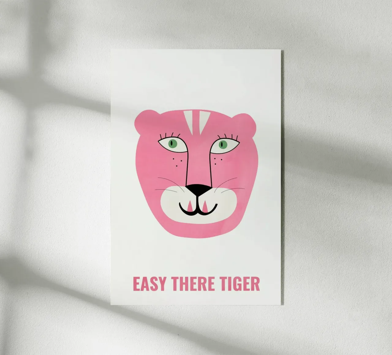 Pink Cat plexiglass da Little Flourishes