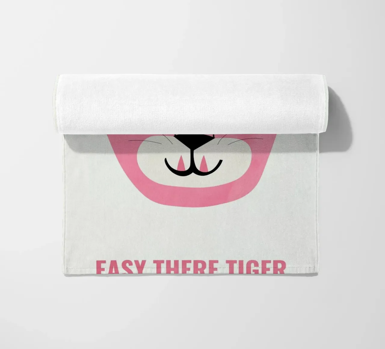 Pink Cat telo mare da Little Flourishes